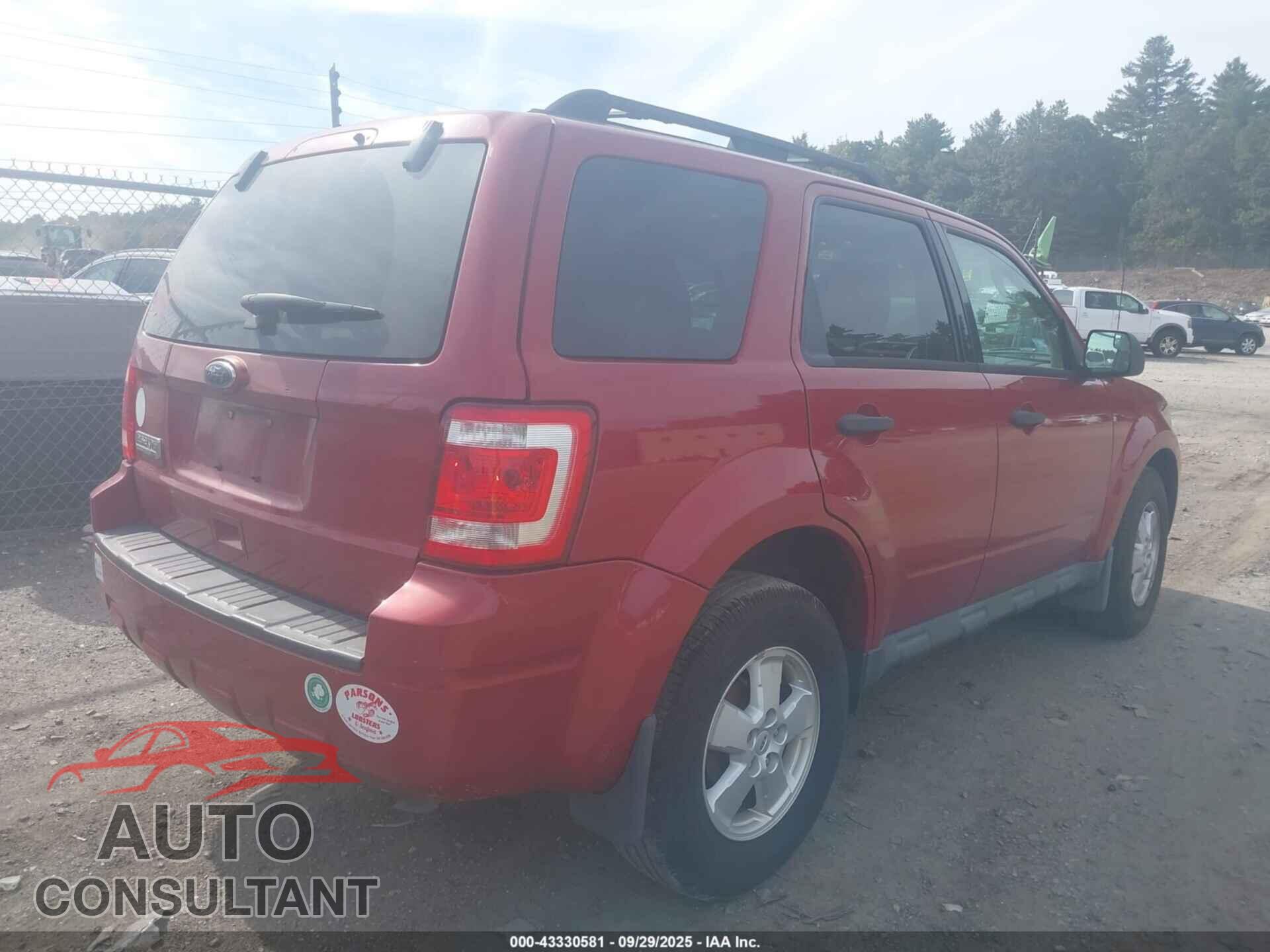 FORD ESCAPE 2011 - 1FMCU9D76BKA03730