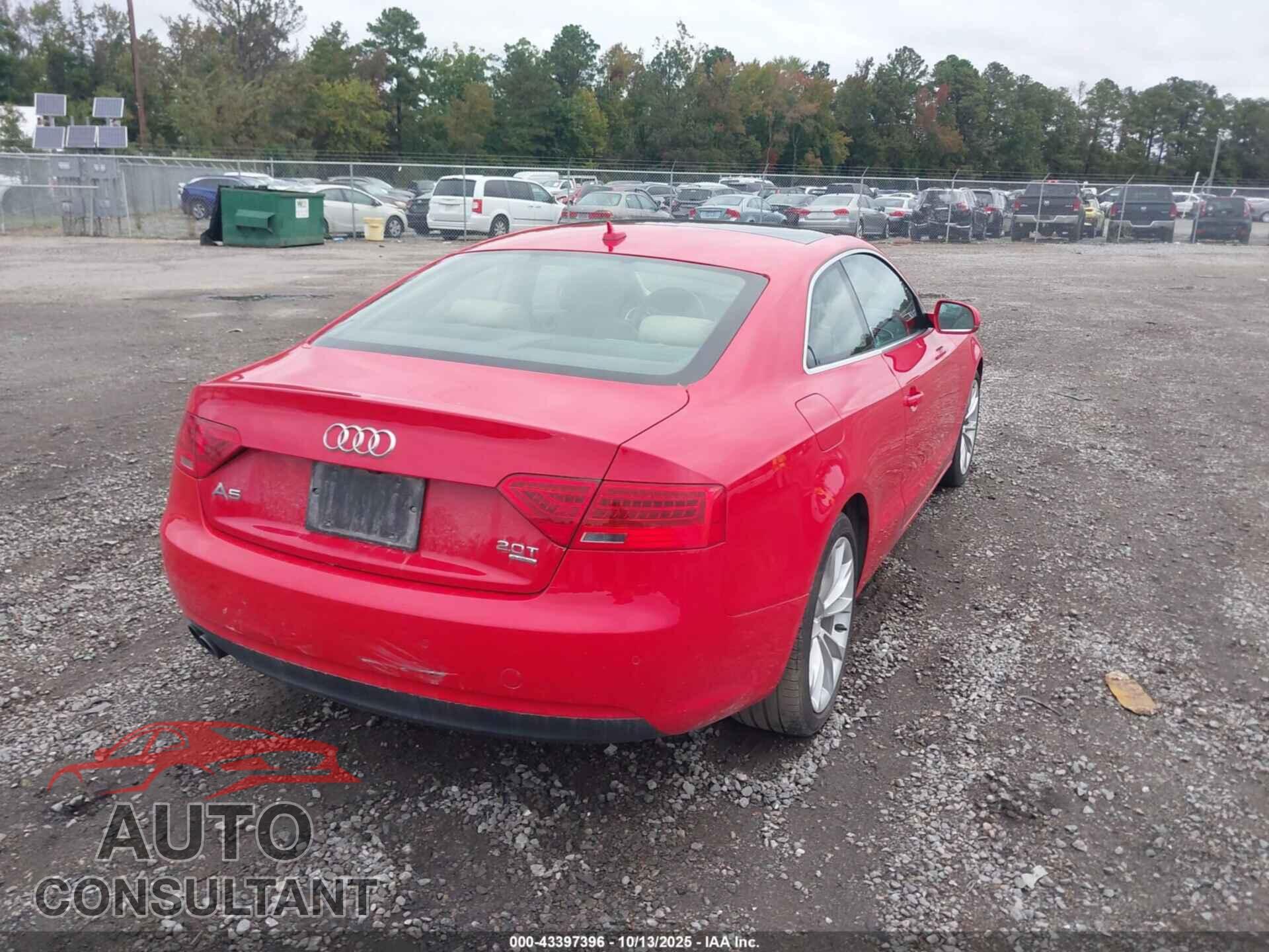 AUDI A5 2014 - WAULFAFR8EA056628