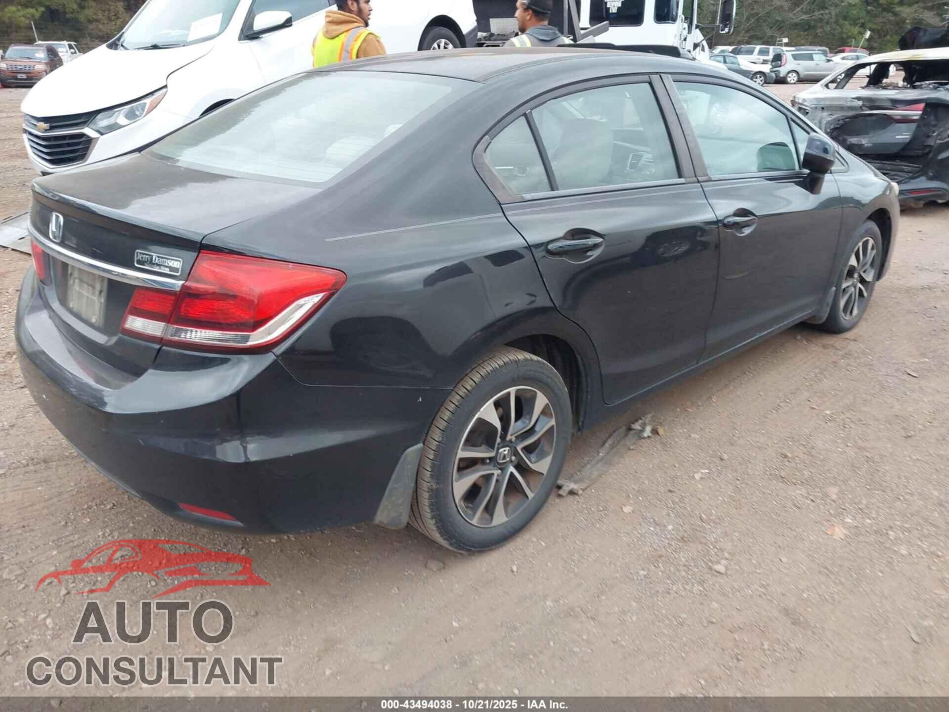 HONDA CIVIC 2013 - 19XFB2F83DE037053