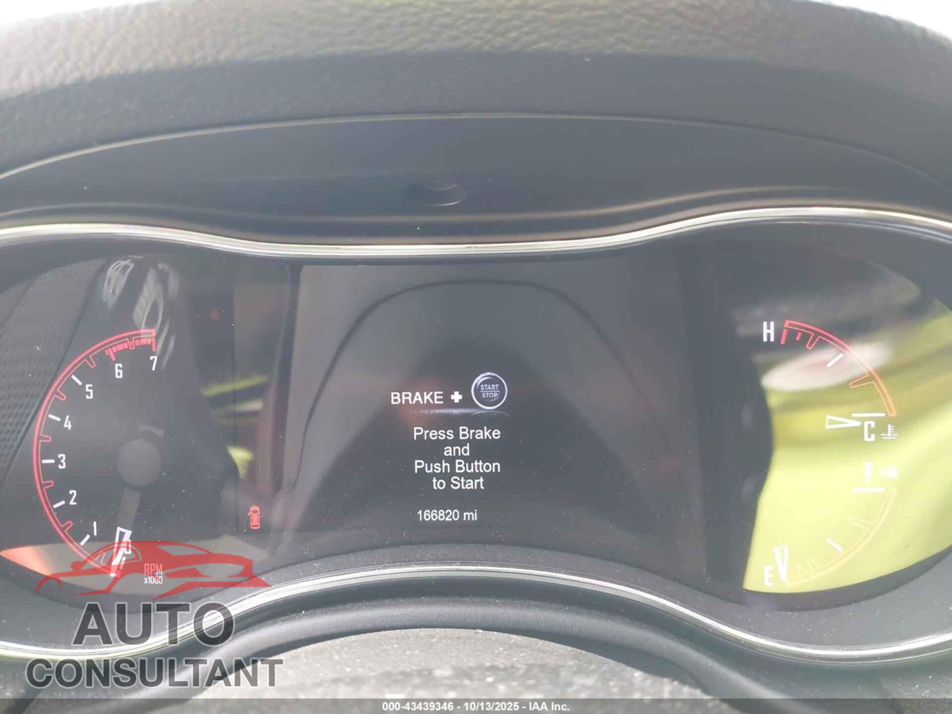 DODGE DURANGO 2014 - 1C4SDJCT6EC484156