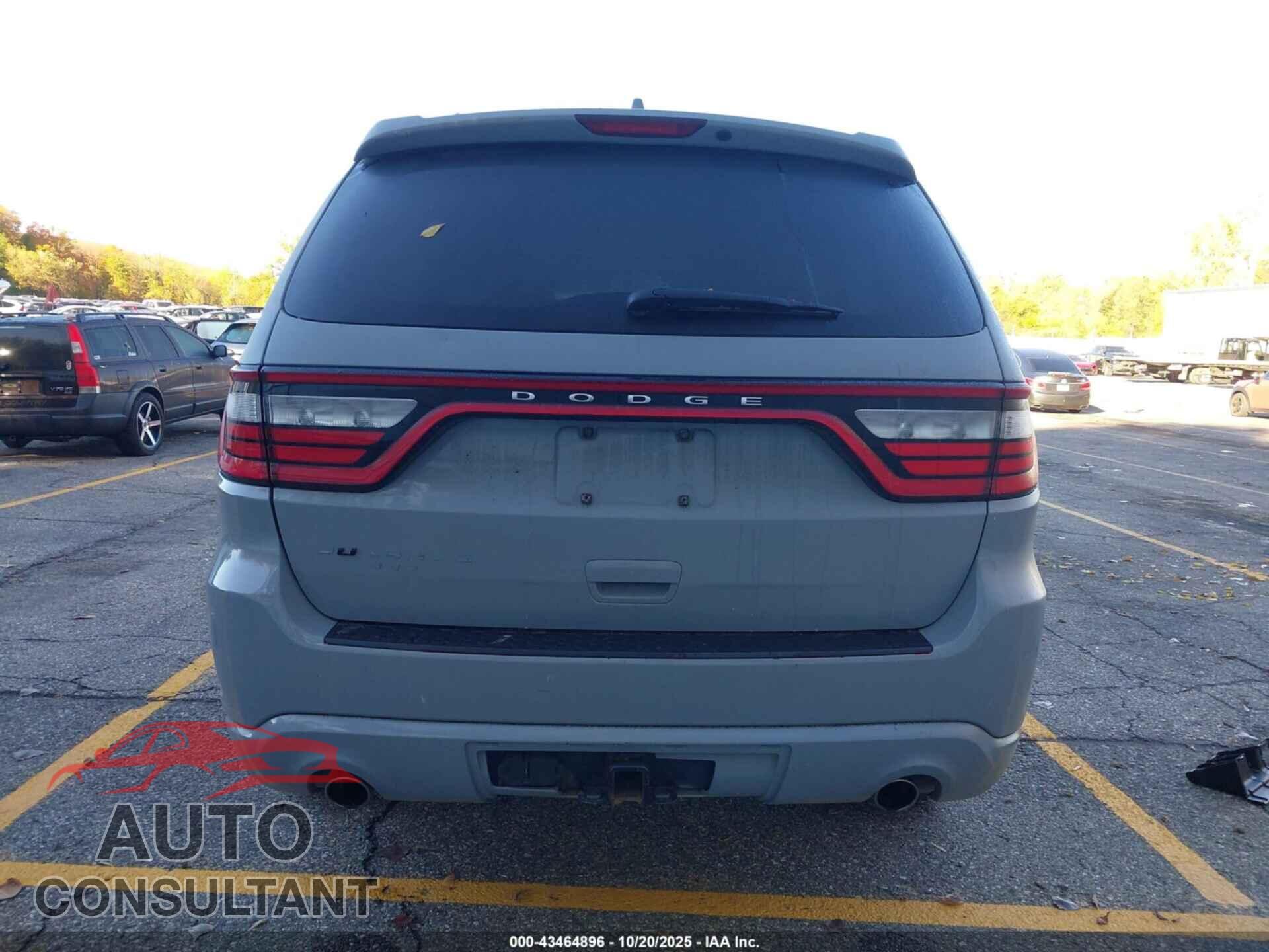 DODGE DURANGO 2015 - 1C4RDJAG9FC202629