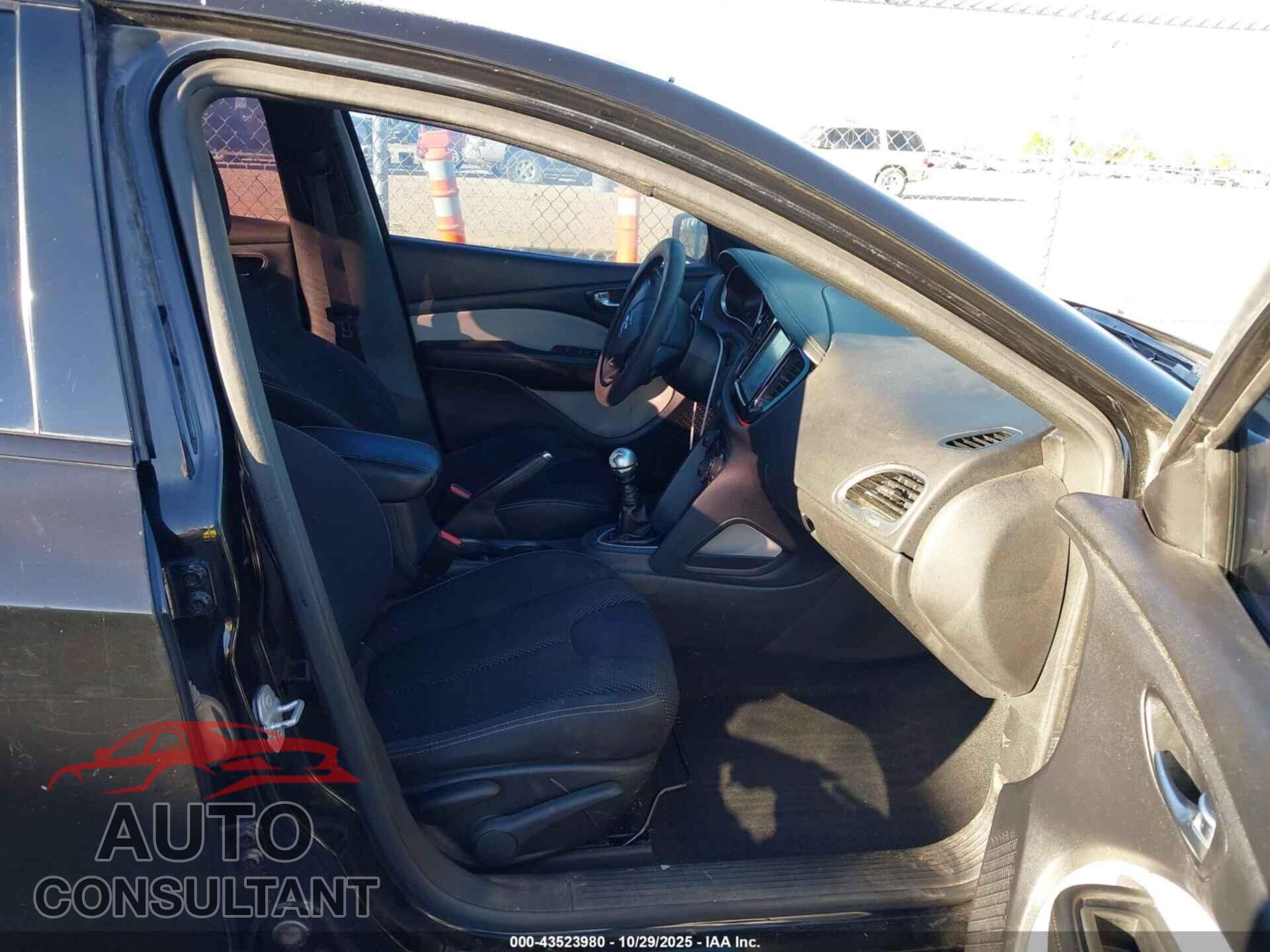 DODGE DART 2015 - 1C3CDFBBXFD150237