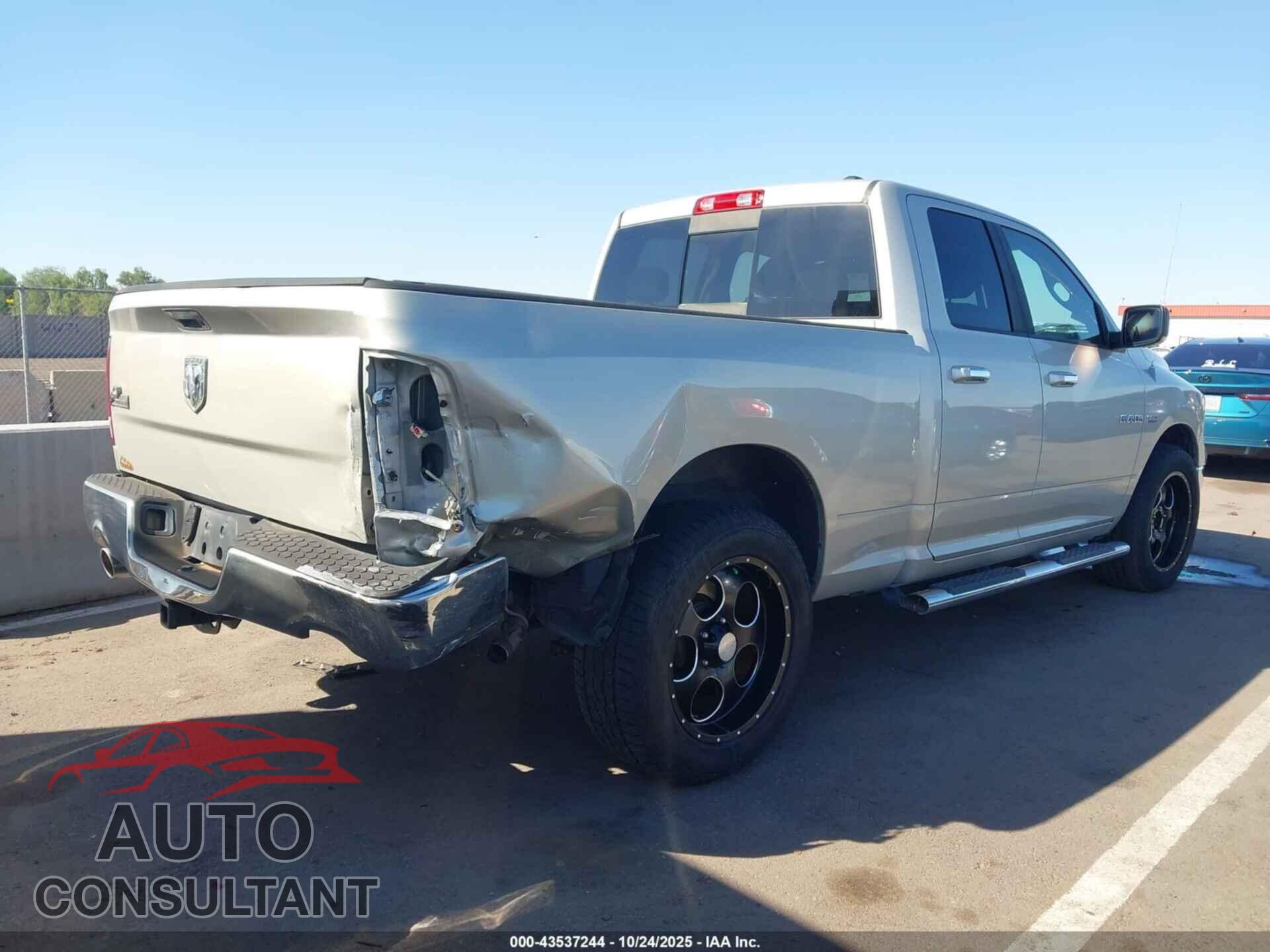 DODGE RAM 1500 2010 - 1D7RB1GT8AS196174