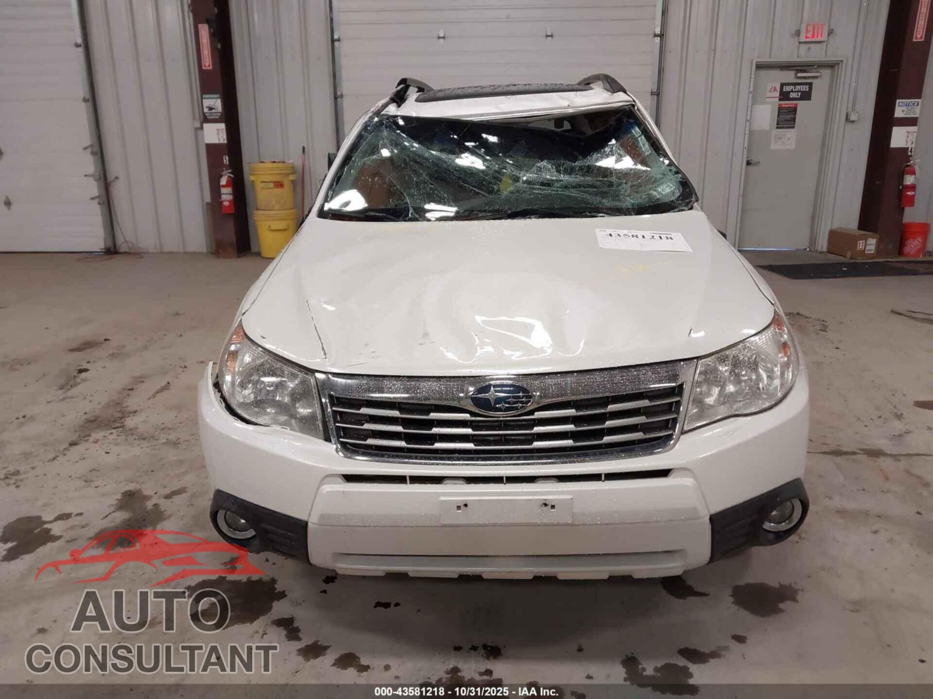 SUBARU FORESTER 2010 - JF2SH6DC4AH728885