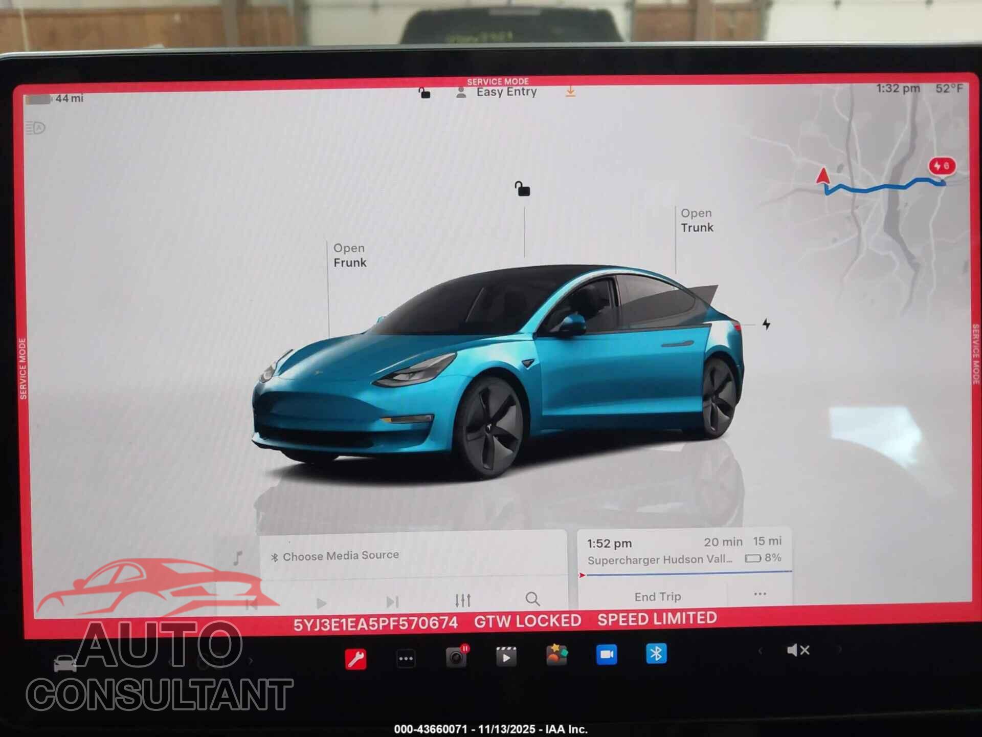 TESLA MODEL 3 2023 - 5YJ3E1EA5PF570674