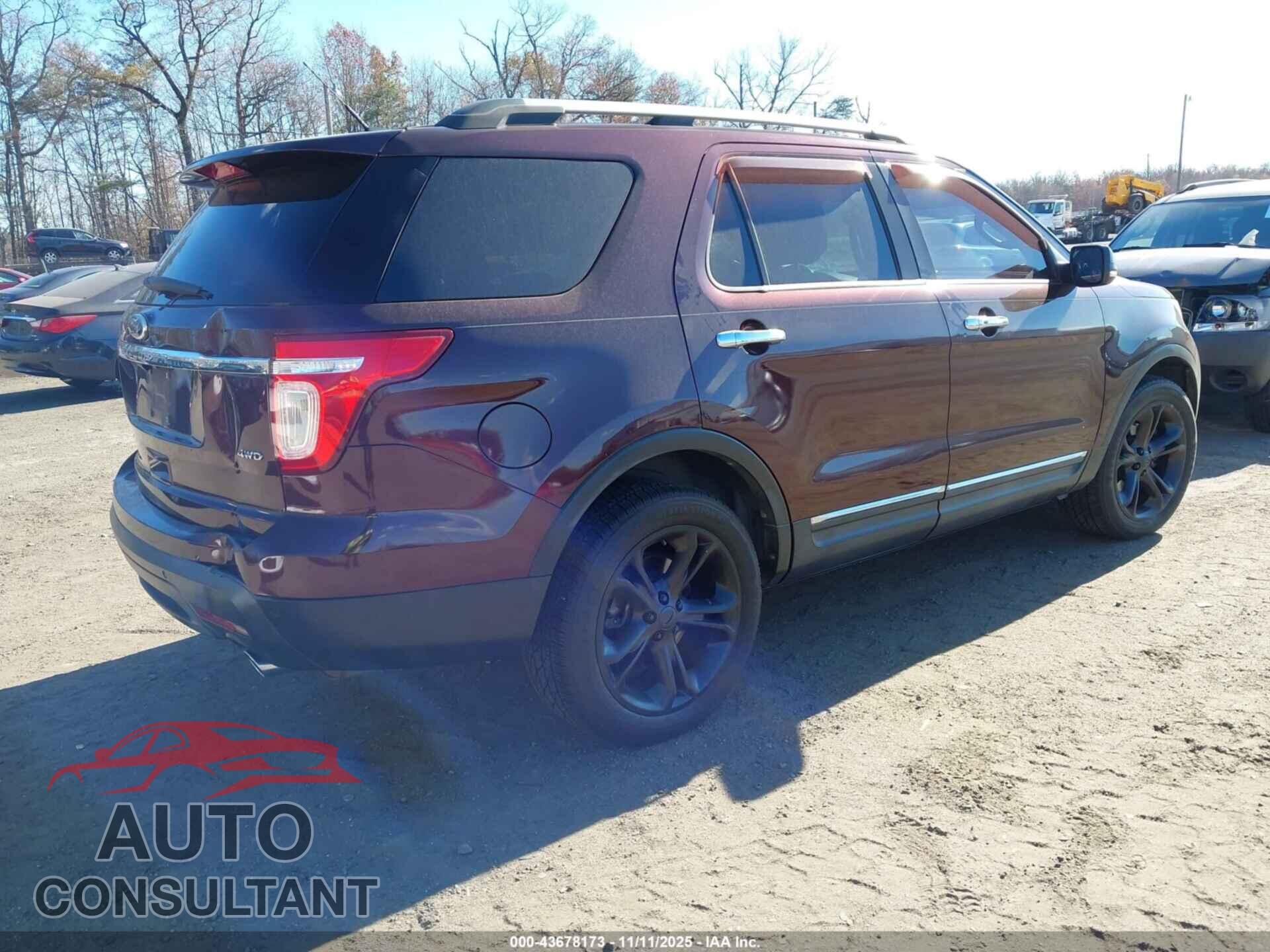 FORD EXPLORER 2011 - 1FMHK8F86BGA02317