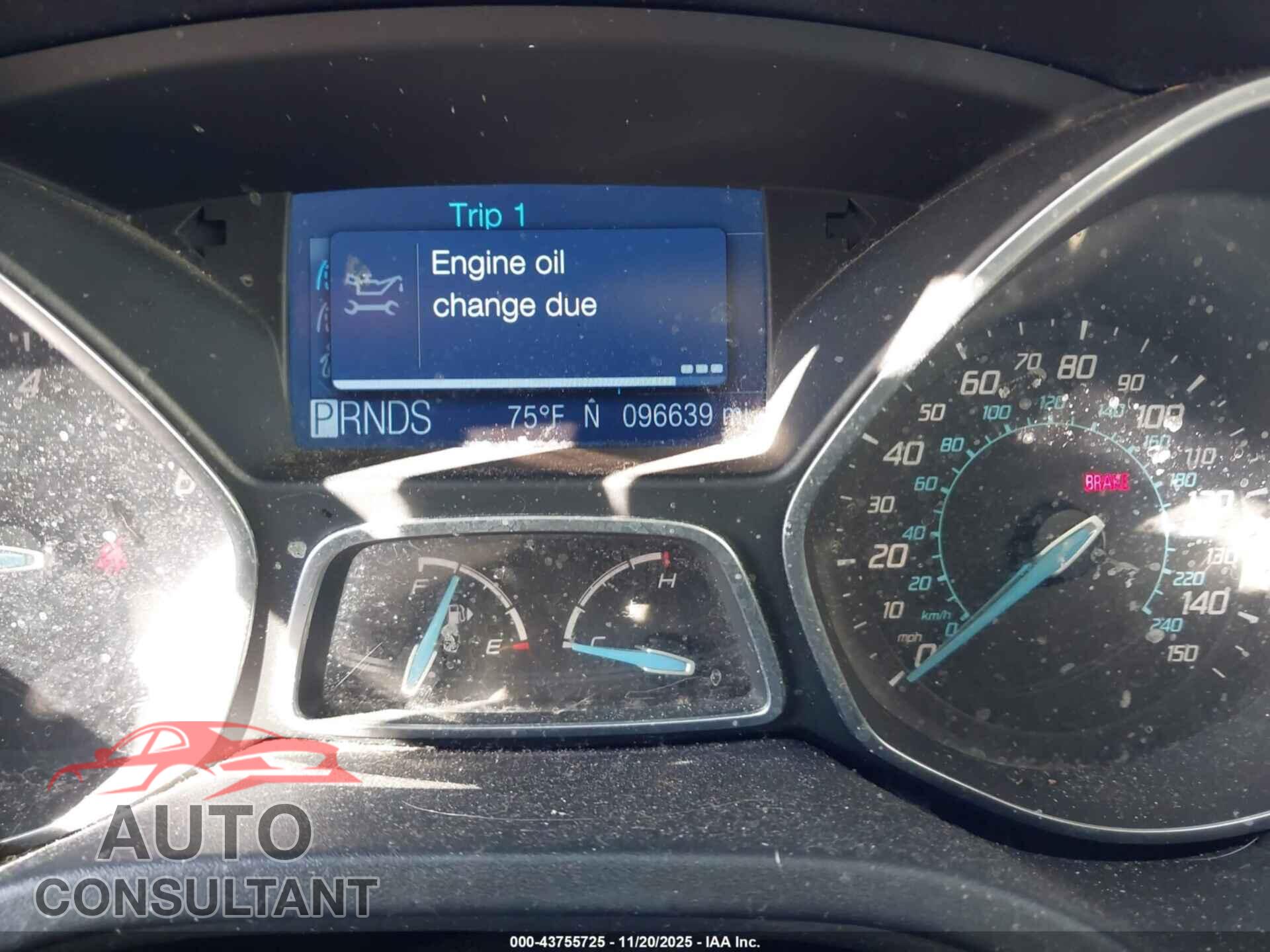 FORD FOCUS 2012 - 1FAHP3M2XCL273970