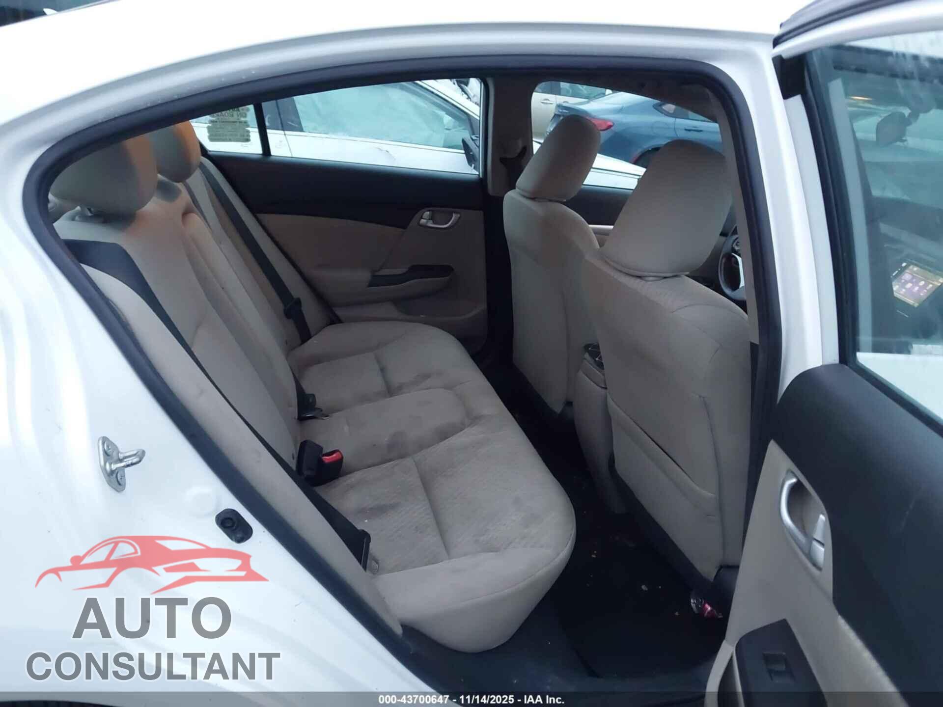 HONDA CIVIC 2015 - 19XFB2F80FE702316