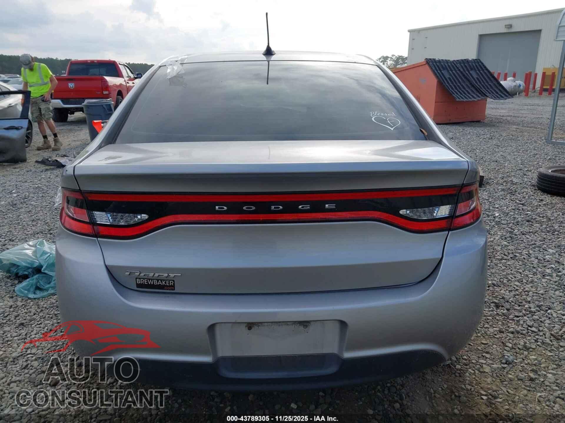 DODGE DART 2015 - 1C3CDFAA4FD433323