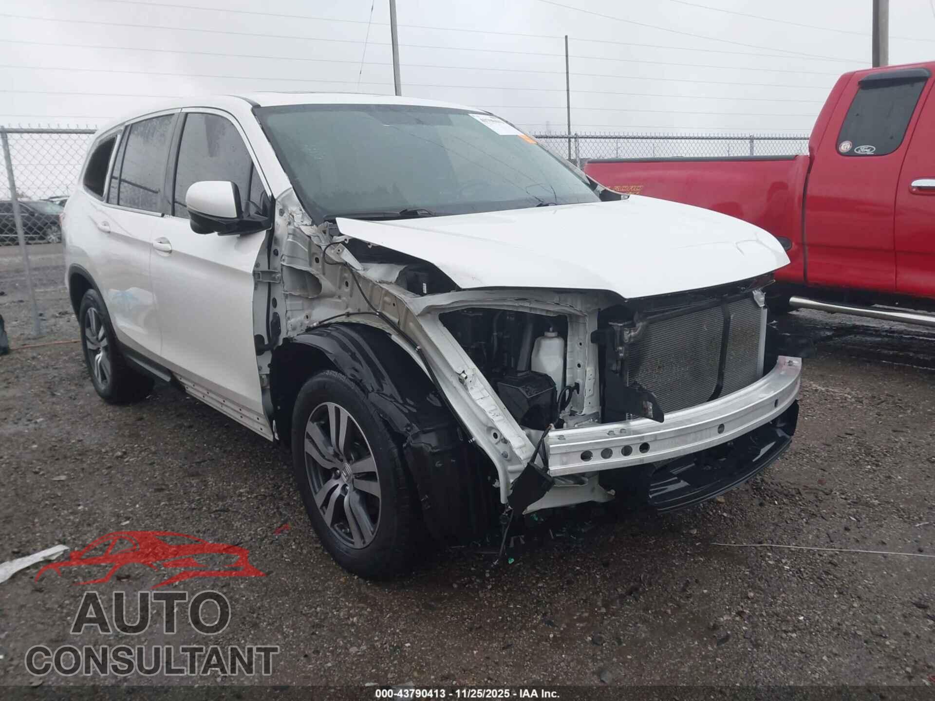 HONDA PILOT 2016 - 5FNYF6H73GB057259