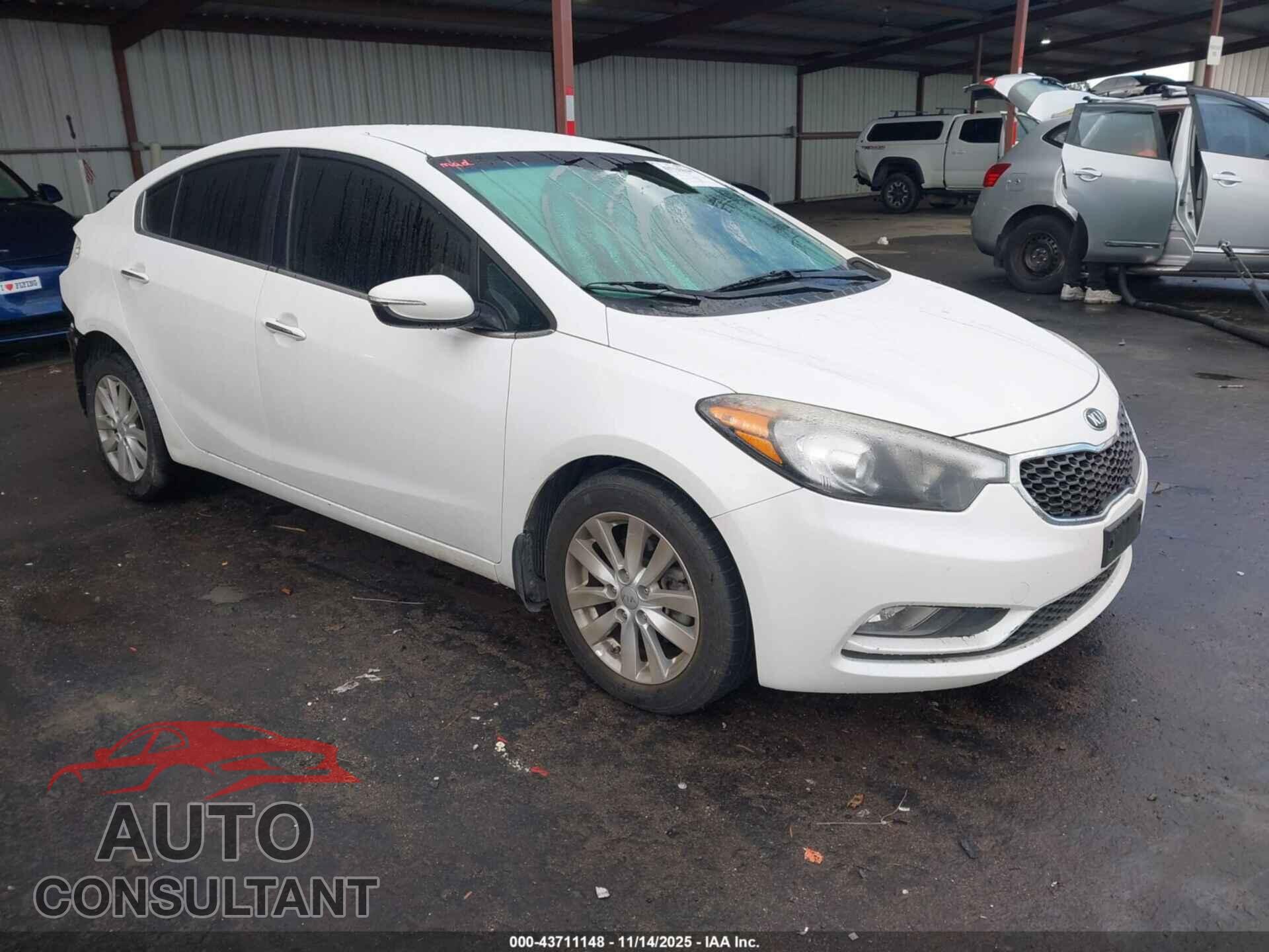 KIA FORTE 2014 - KNAFX4A87E5118927