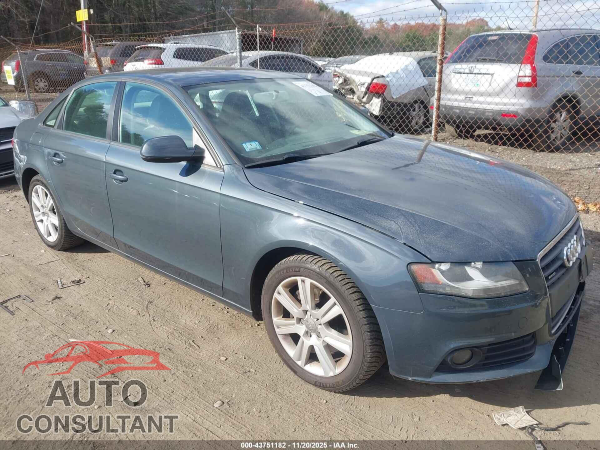 AUDI A4 2010 - WAUBFAFL6AN035318