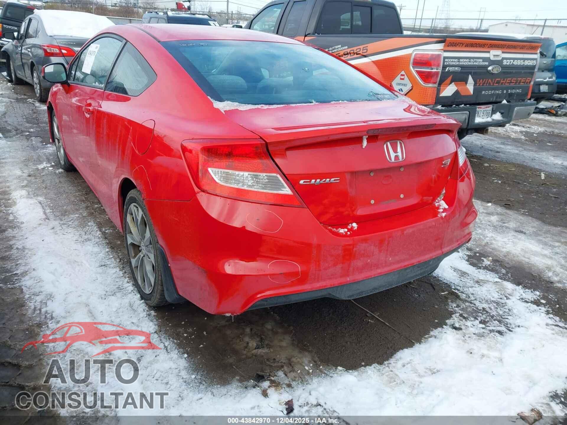 HONDA CIVIC 2012 - 2HGFG4A53CH705349