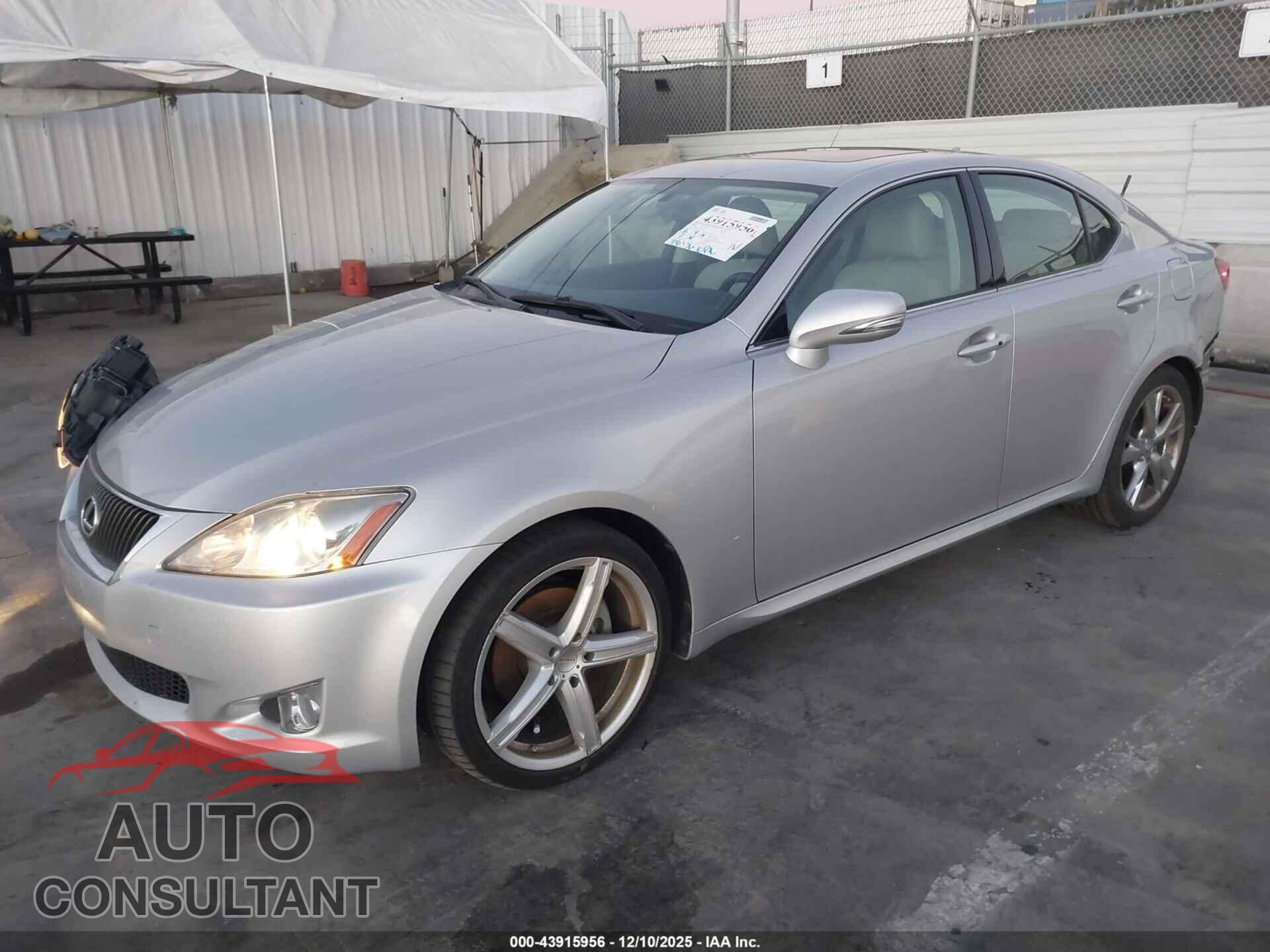 LEXUS IS 250 2009 - JTHBK262295093769