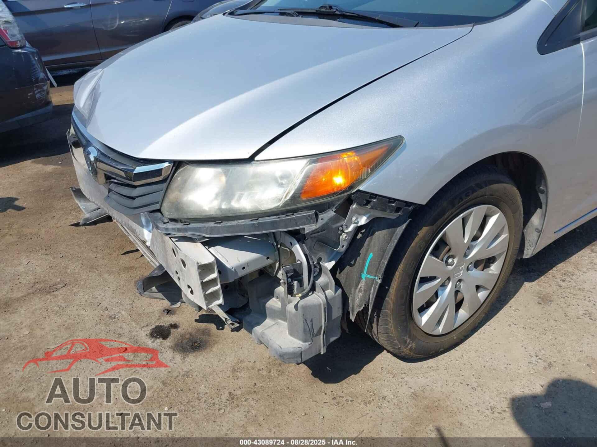HONDA CIVIC 2012 - 2HGFB2F57CH588810