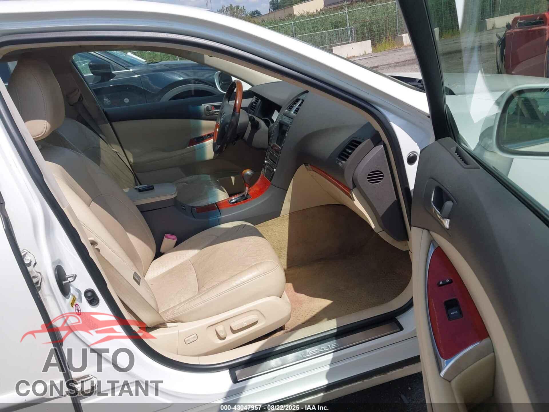 LEXUS ES 350 2011 - JTHBK1EG5B2442437