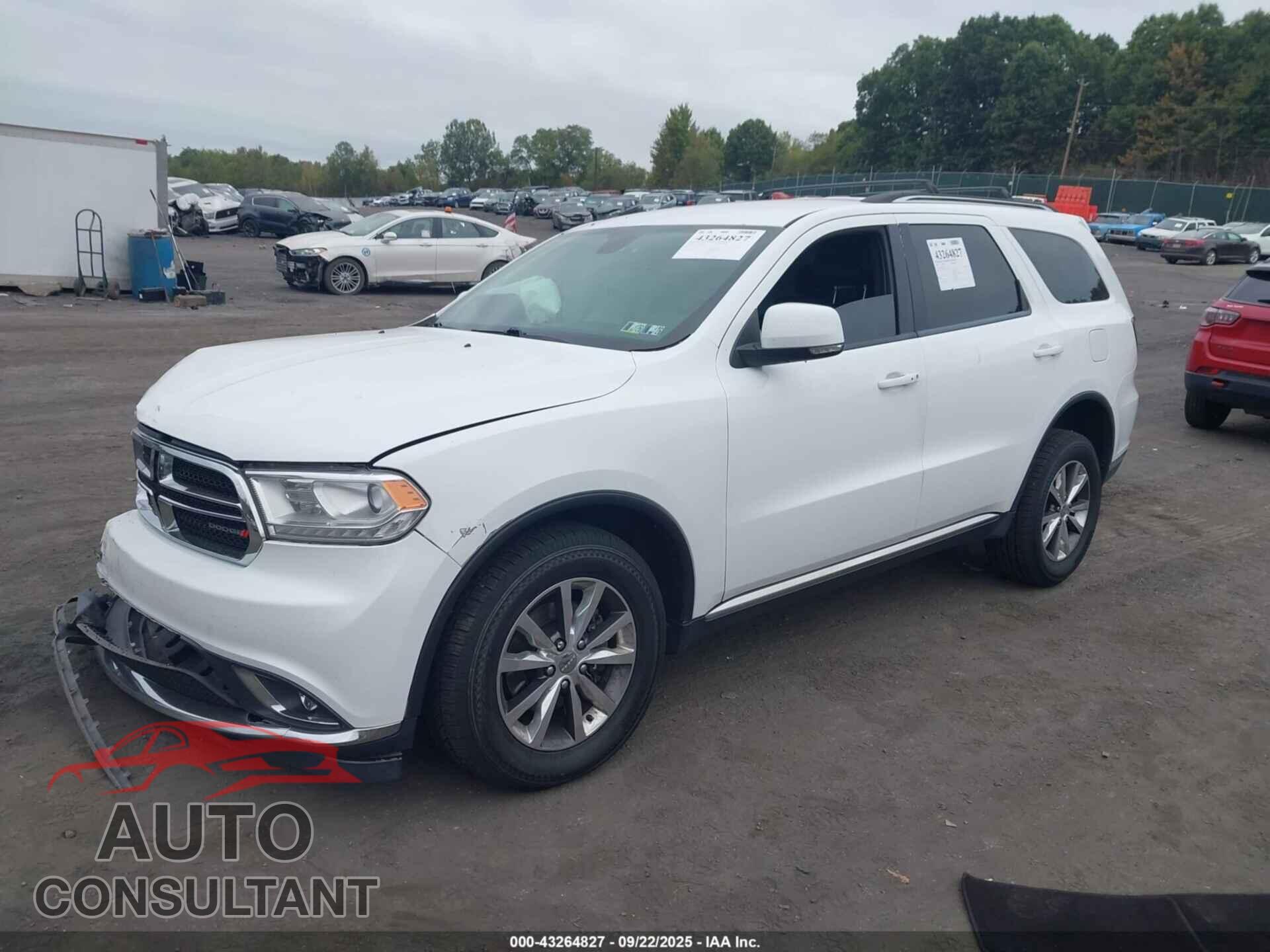 DODGE DURANGO 2016 - 1C4RDJDGXGC353606