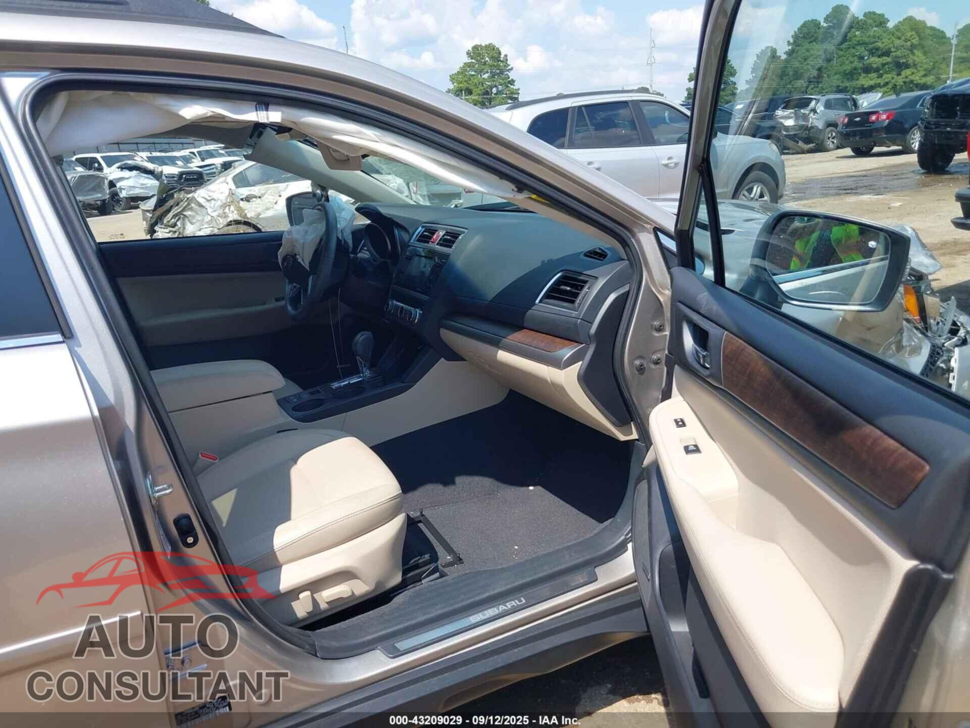 SUBARU OUTBACK 2017 - 4S4BSANC8H3403080