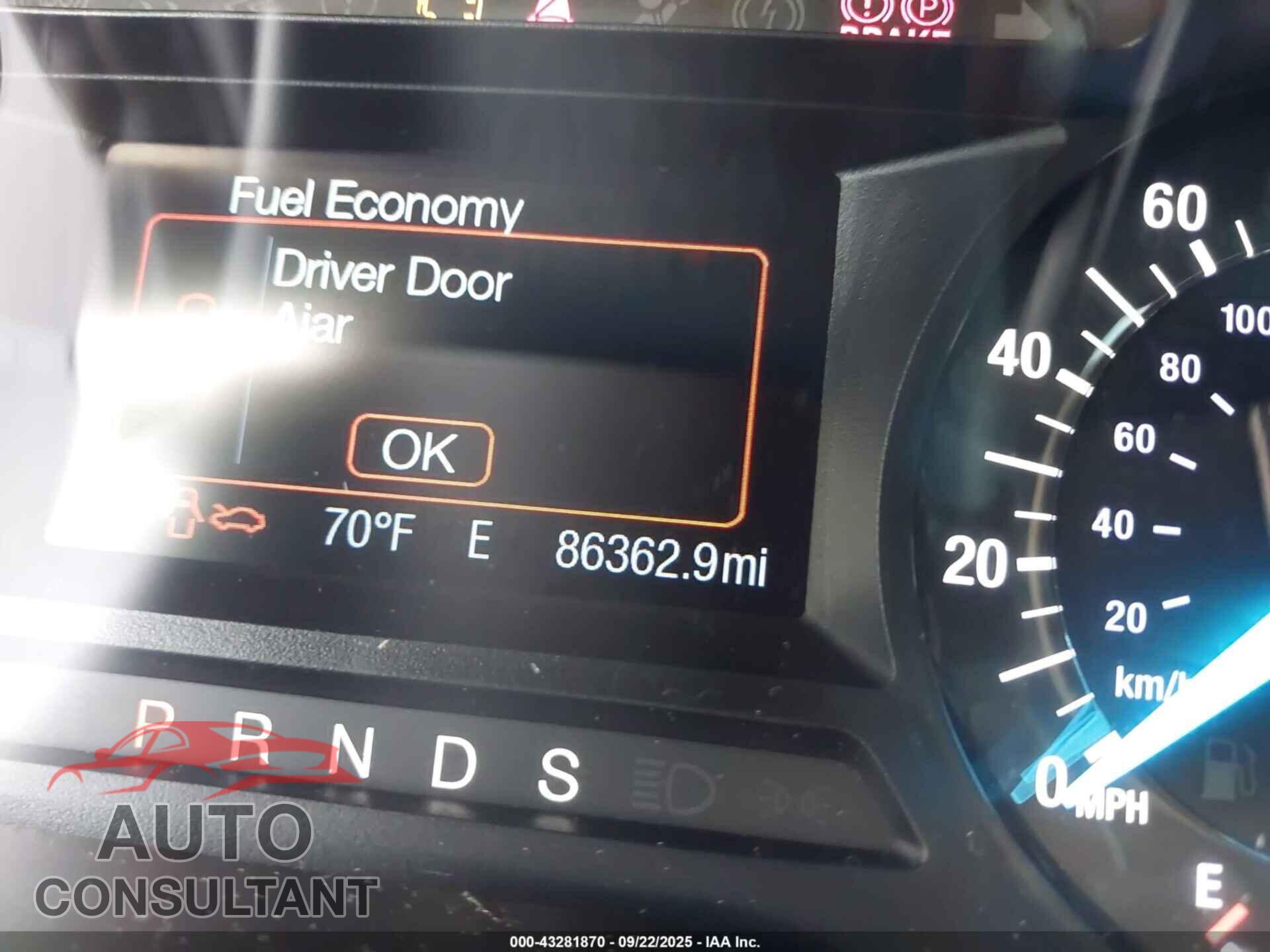 FORD EDGE 2015 - 2FMTK3J87FBC34619