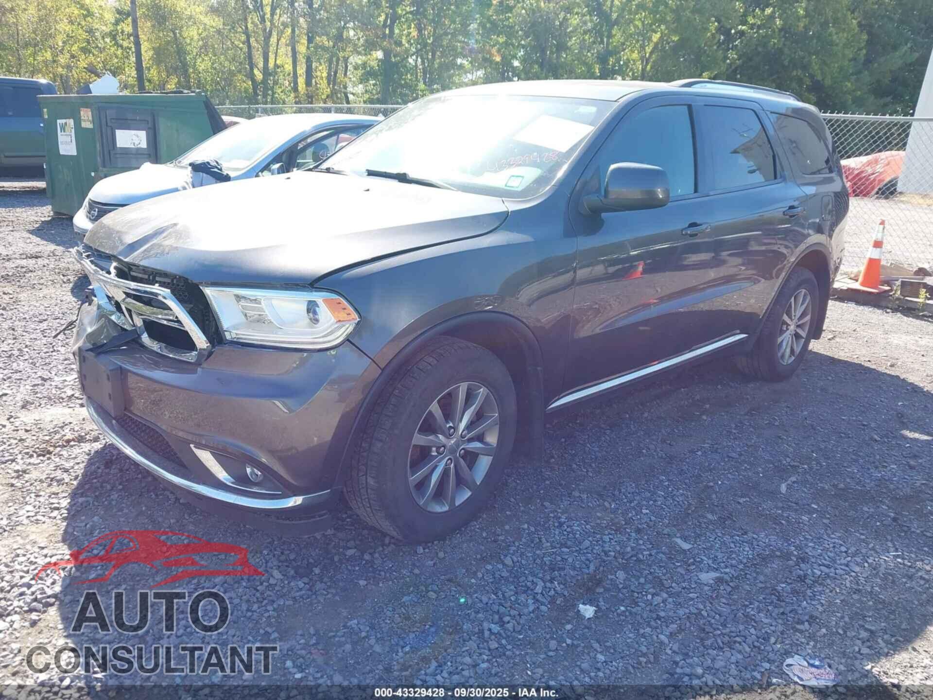 DODGE DURANGO 2018 - 1C4RDJAG4JC324128