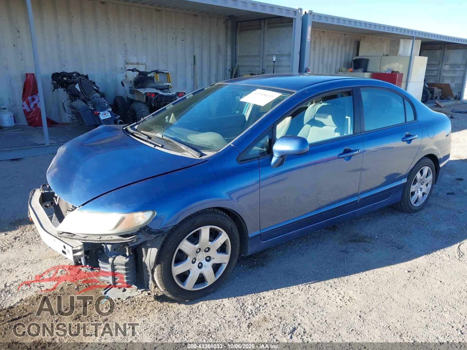 HONDA CIVIC 2011 - 2HGFA1F51BH543938