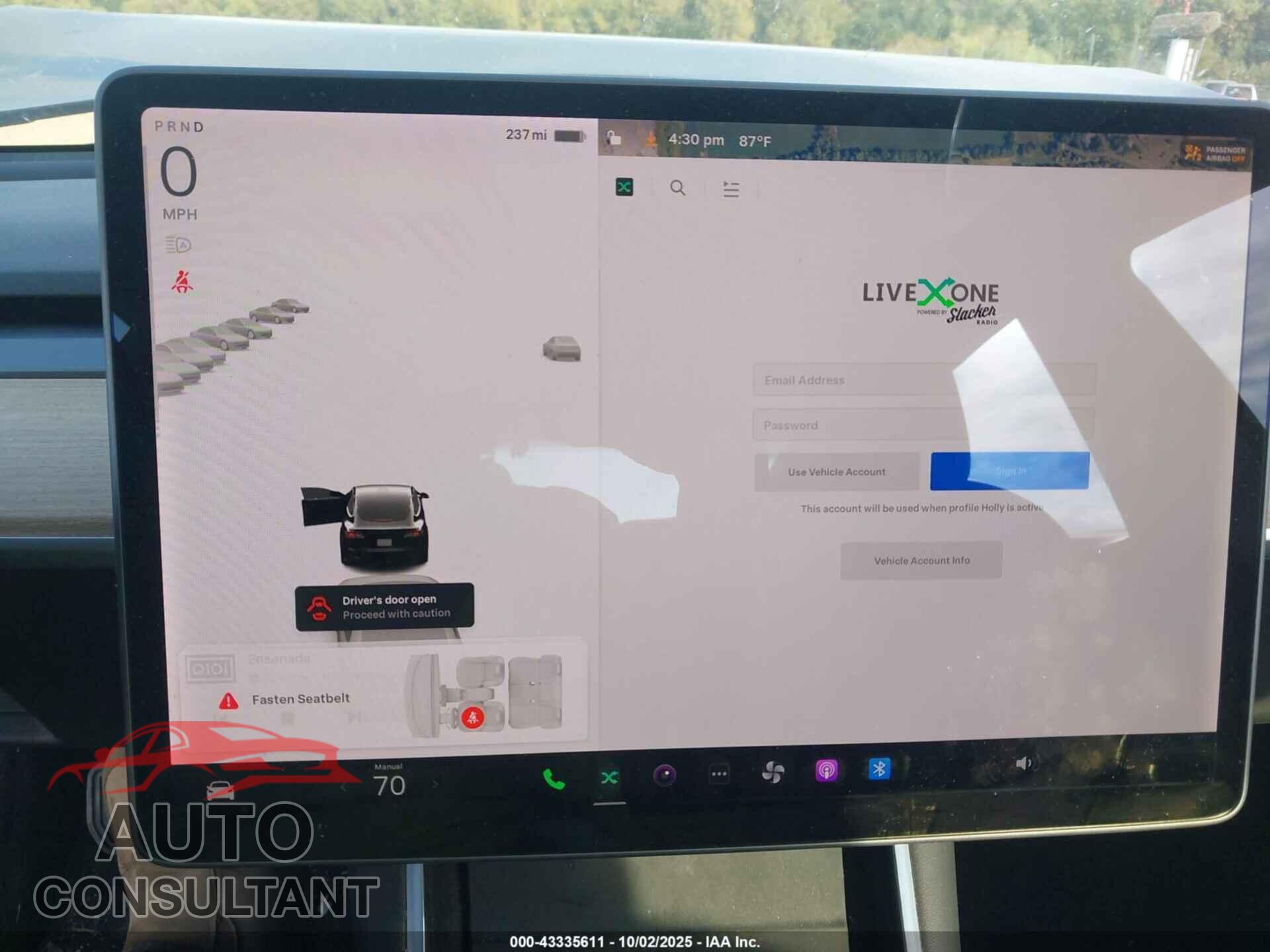 TESLA MODEL 3 2020 - 5YJ3E1EB0LF790856