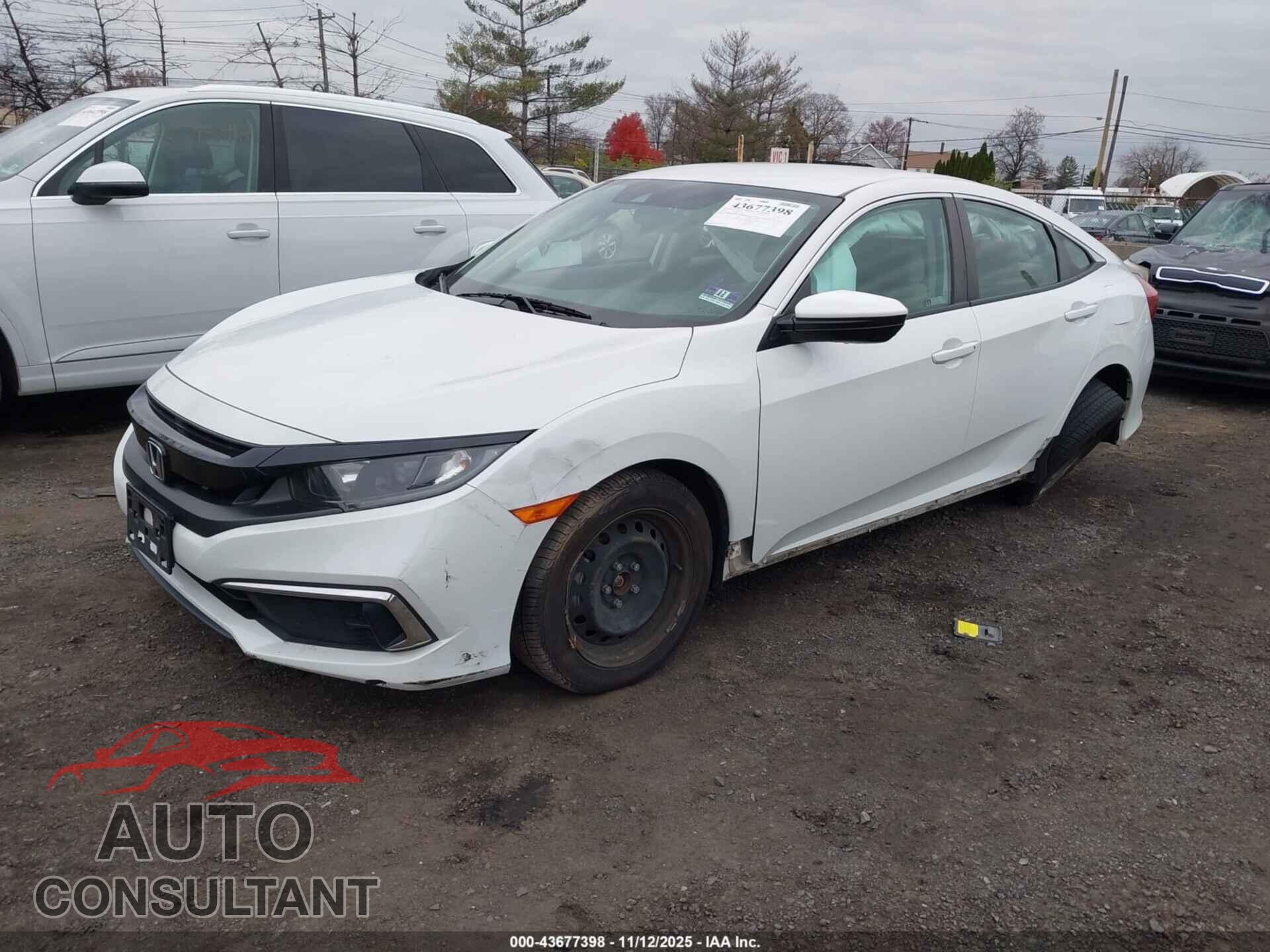 HONDA CIVIC 2019 - 2HGFC2F60KH582304