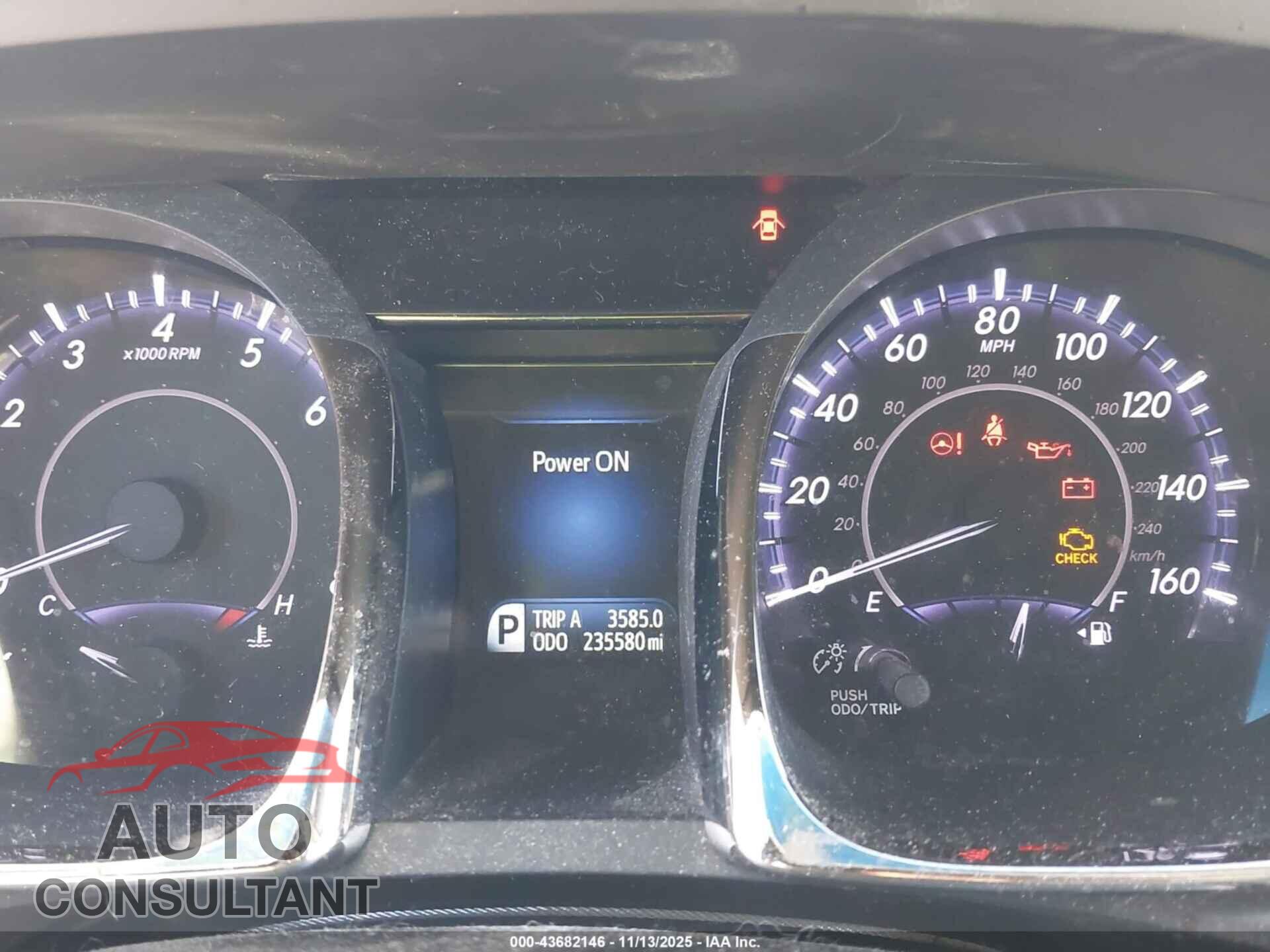 TOYOTA AVALON 2014 - 4T1BK1EB3EU086273