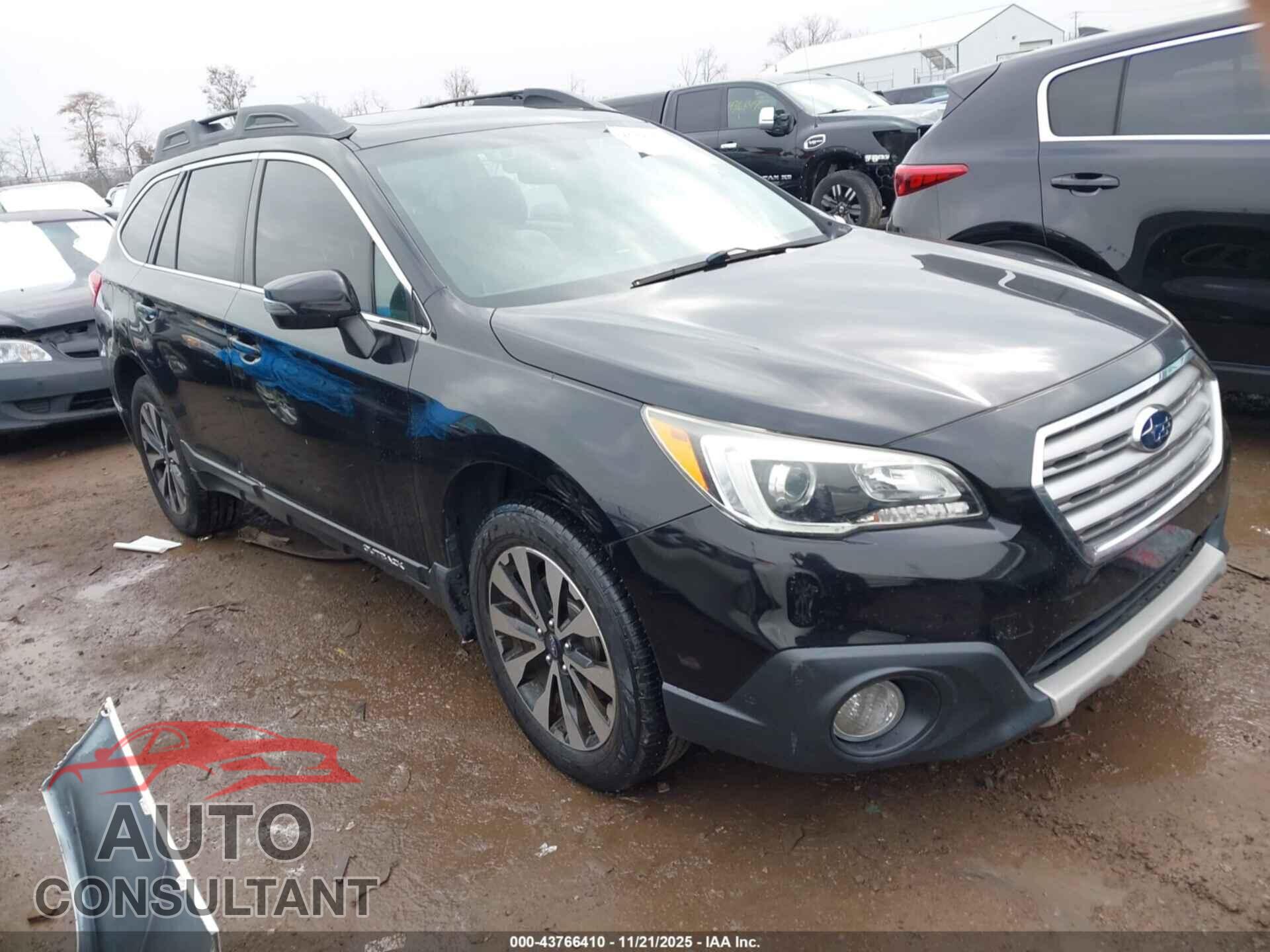 SUBARU OUTBACK 2016 - 4S4BSANC3G3335480