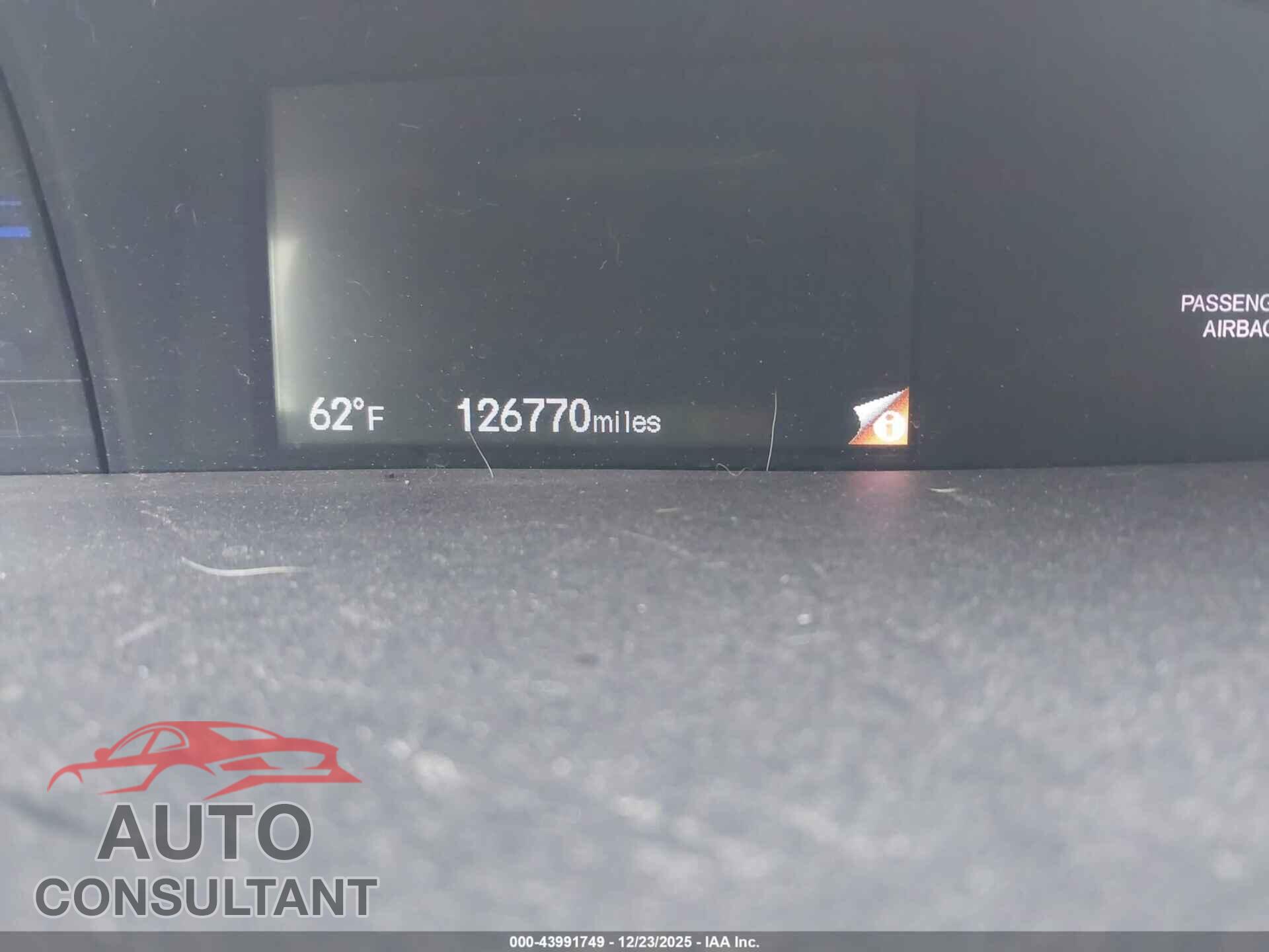 HONDA CIVIC 2012 - 19XFB2F84CE091301
