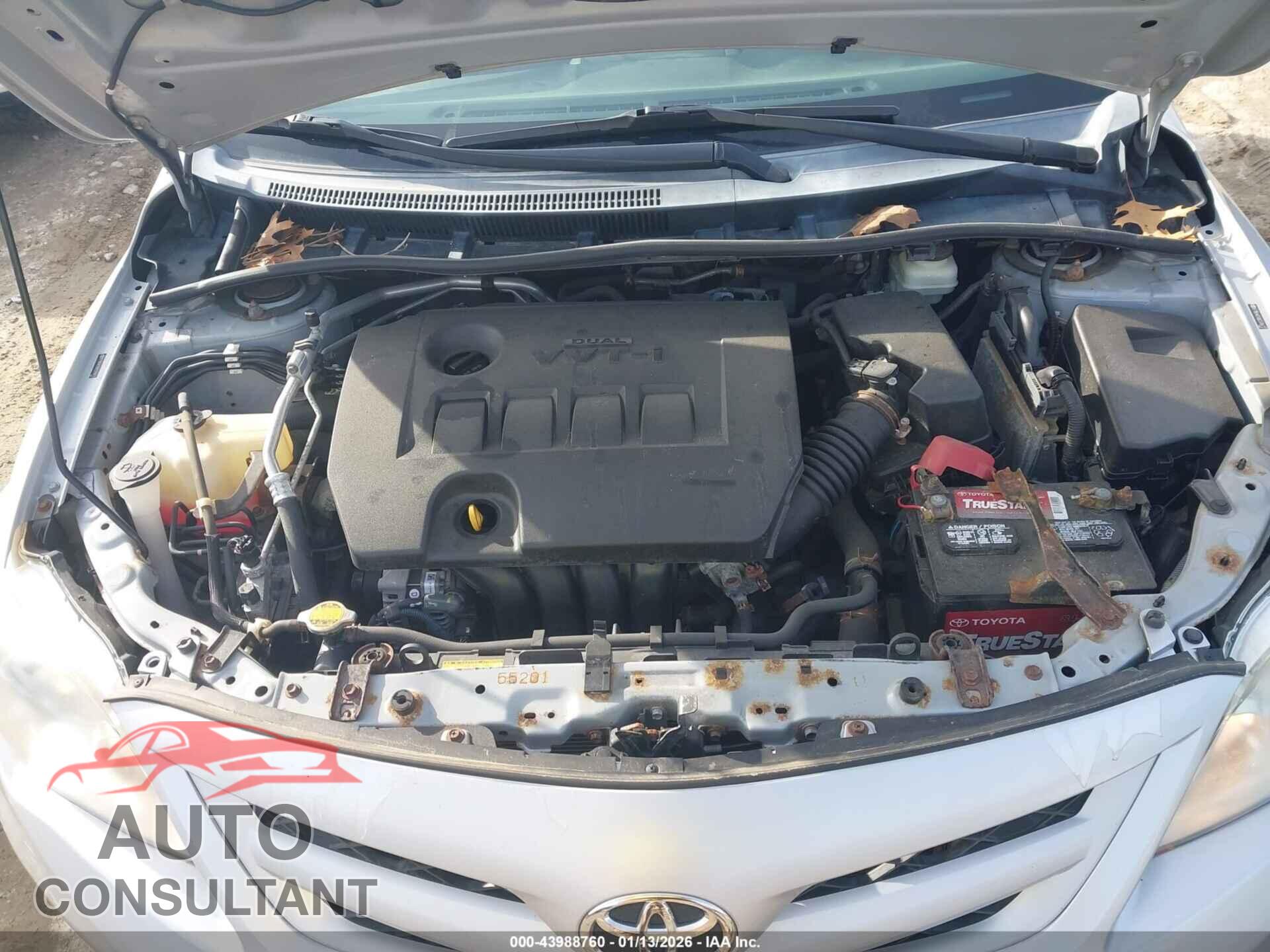 TOYOTA COROLLA 2011 - 2T1BU4EE6BC570473