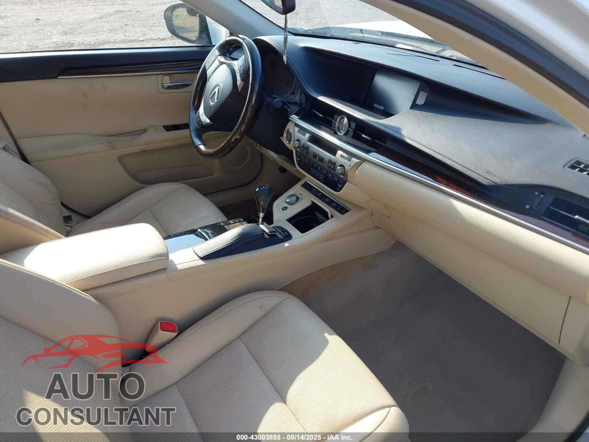 LEXUS ES 2014 - JTHBK1GG8E2098409