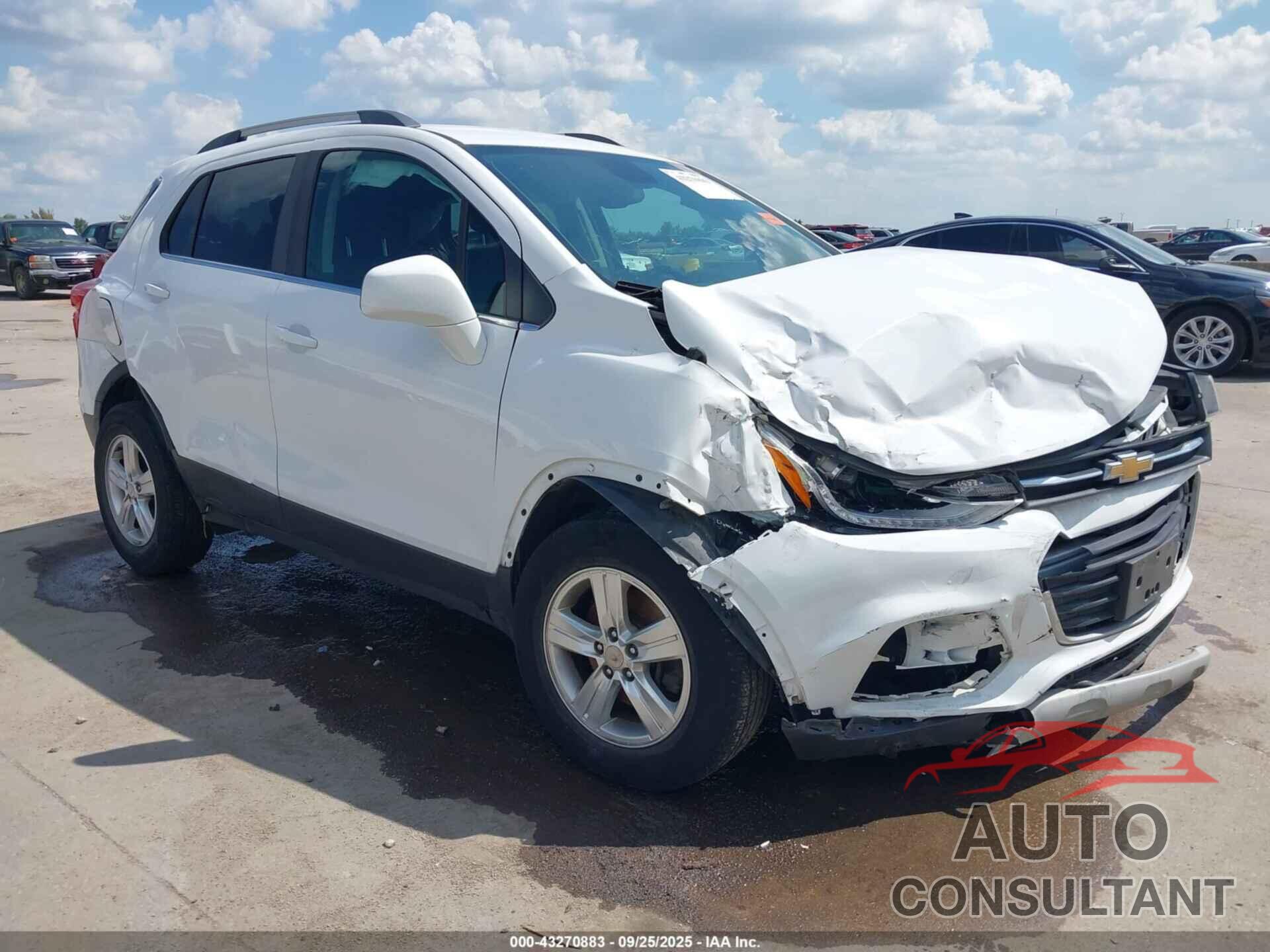 CHEVROLET TRAX 2017 - 3GNCJPSB0HL281367