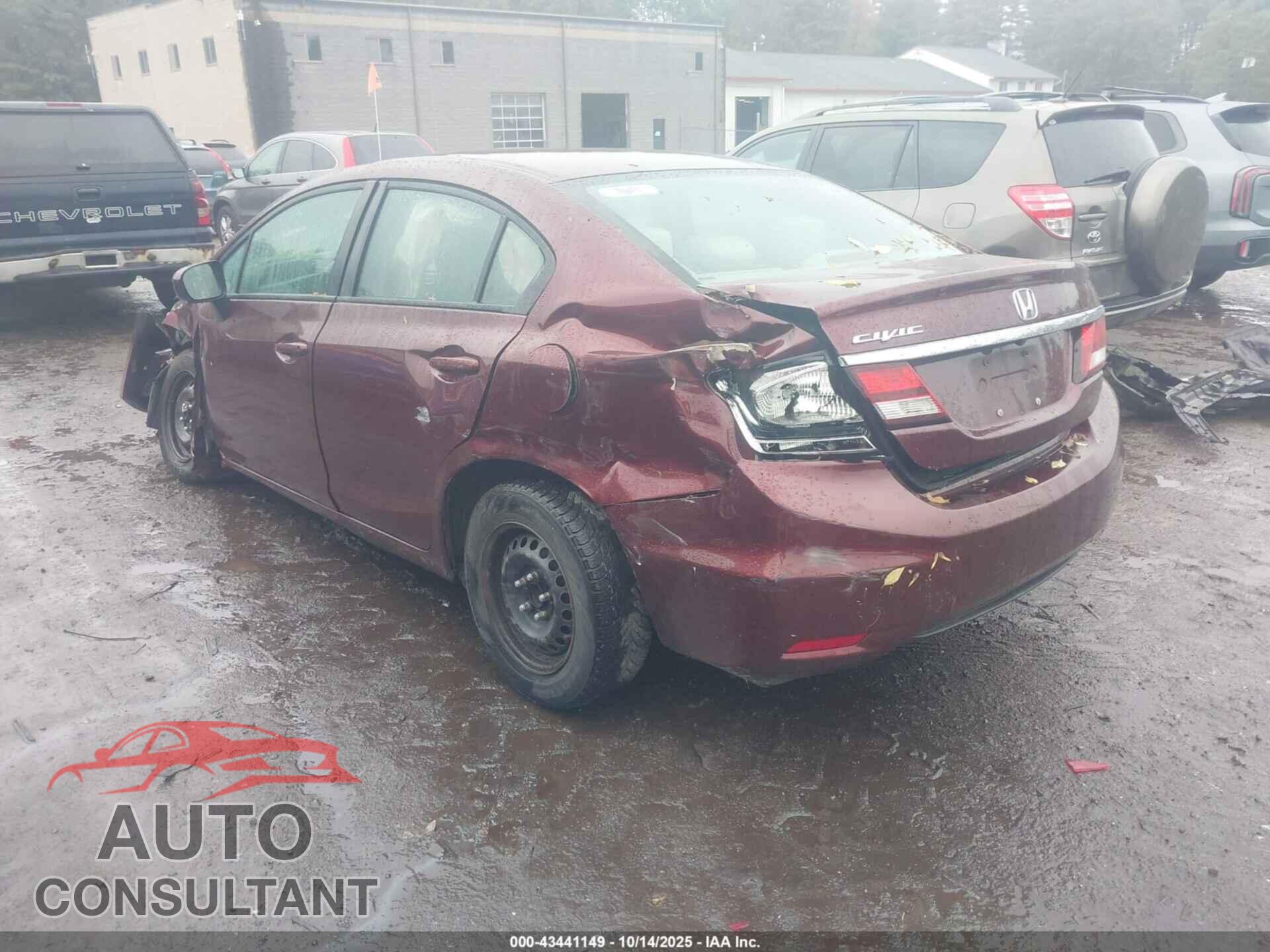HONDA CIVIC 2015 - 19XFB2F57FE085583