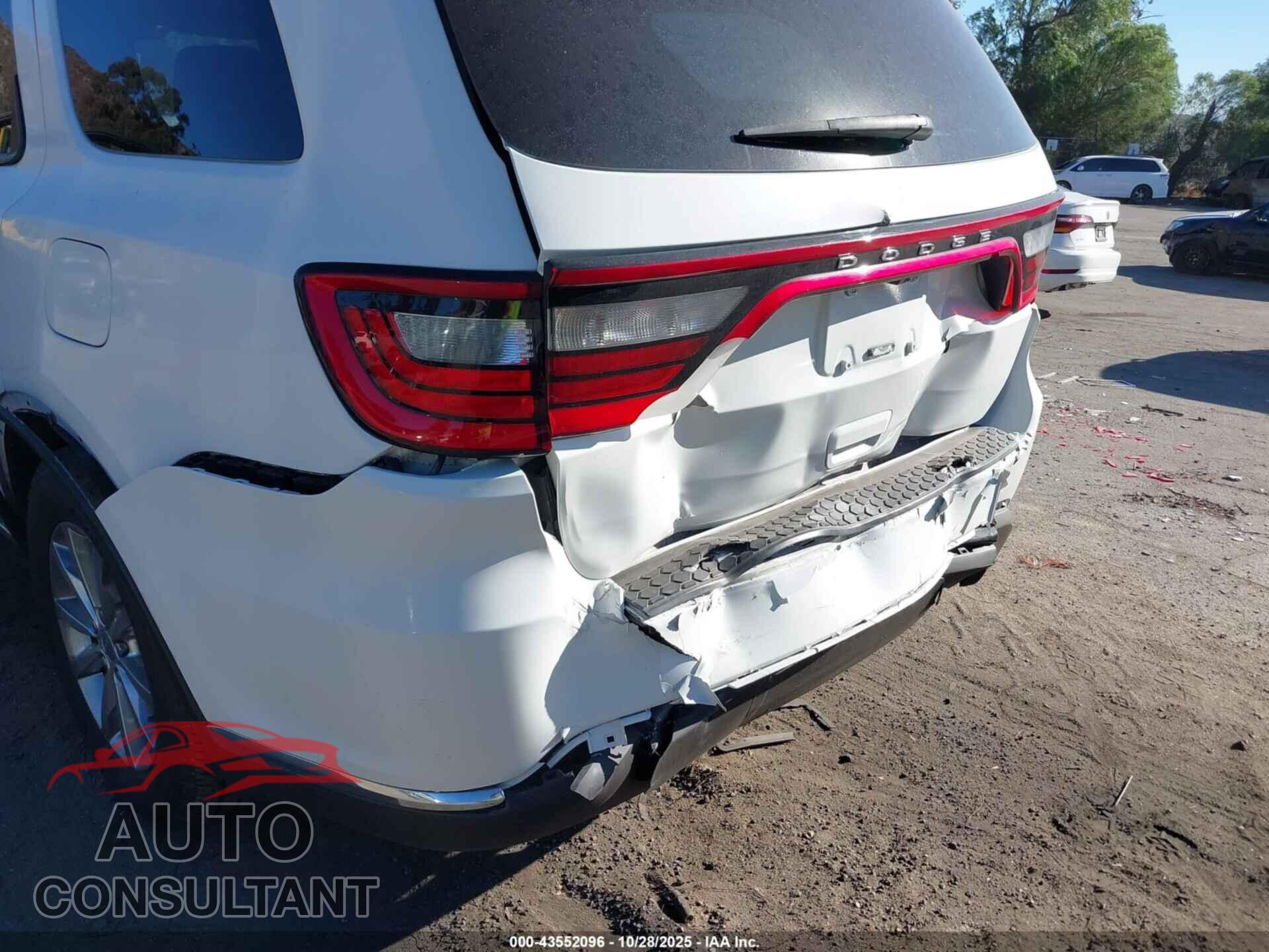 DODGE DURANGO 2017 - 1C4RDHAG8HC944807