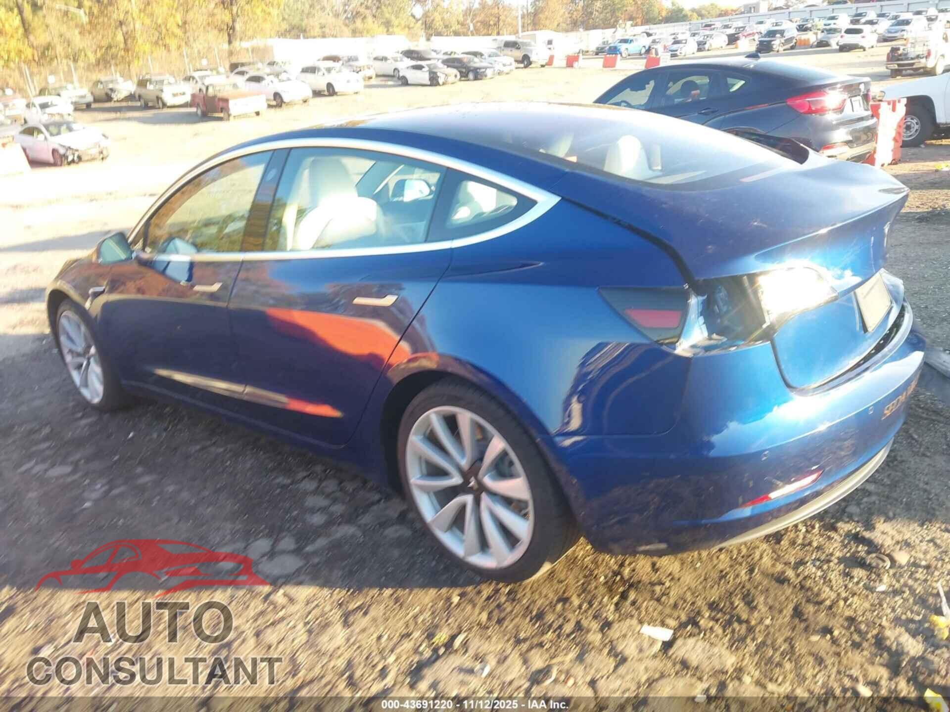 TESLA MODEL 3 2019 - 5YJ3E1EB8KF392017