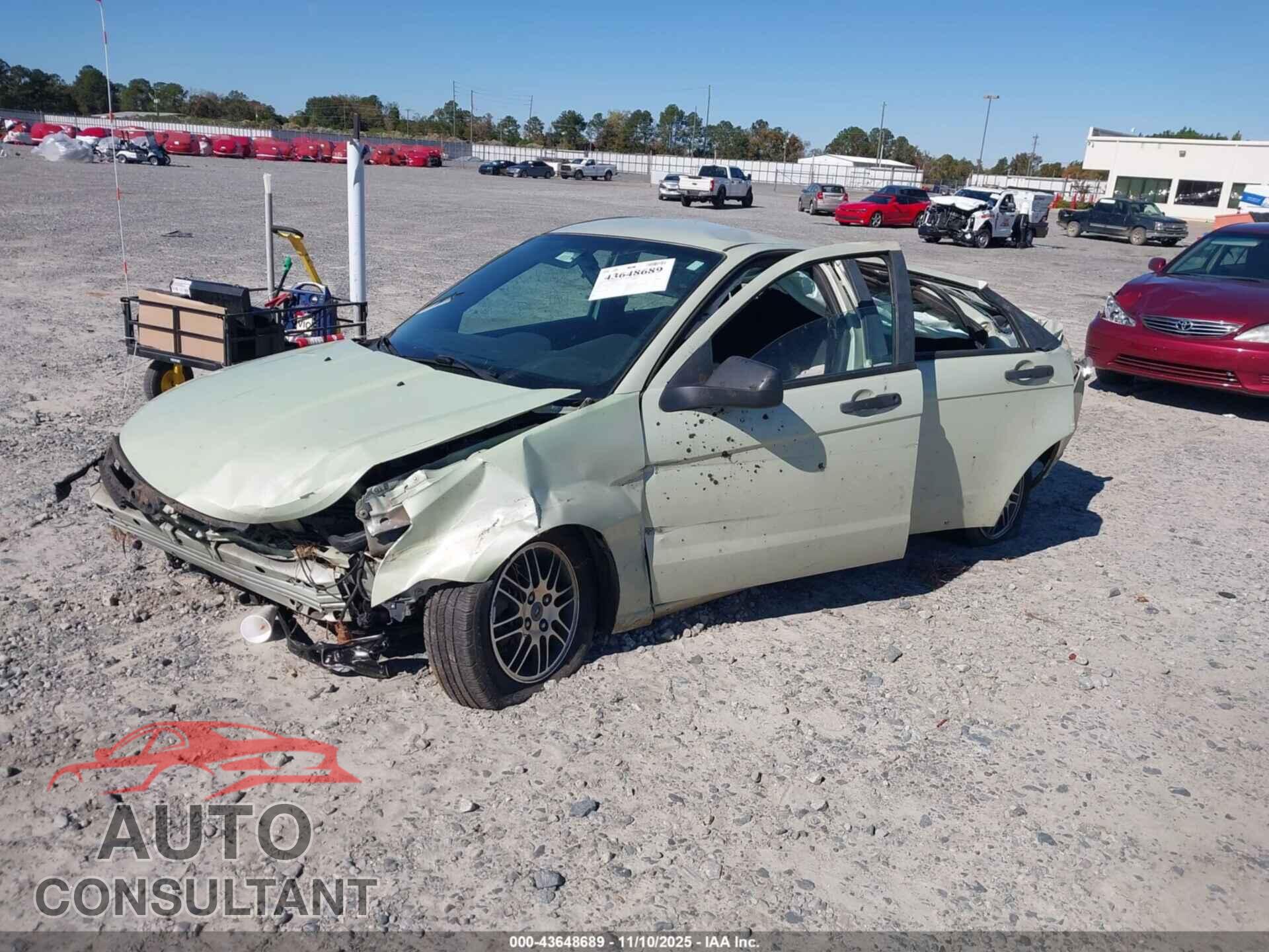 FORD FOCUS 2010 - 1FAHP3FN1AW184792