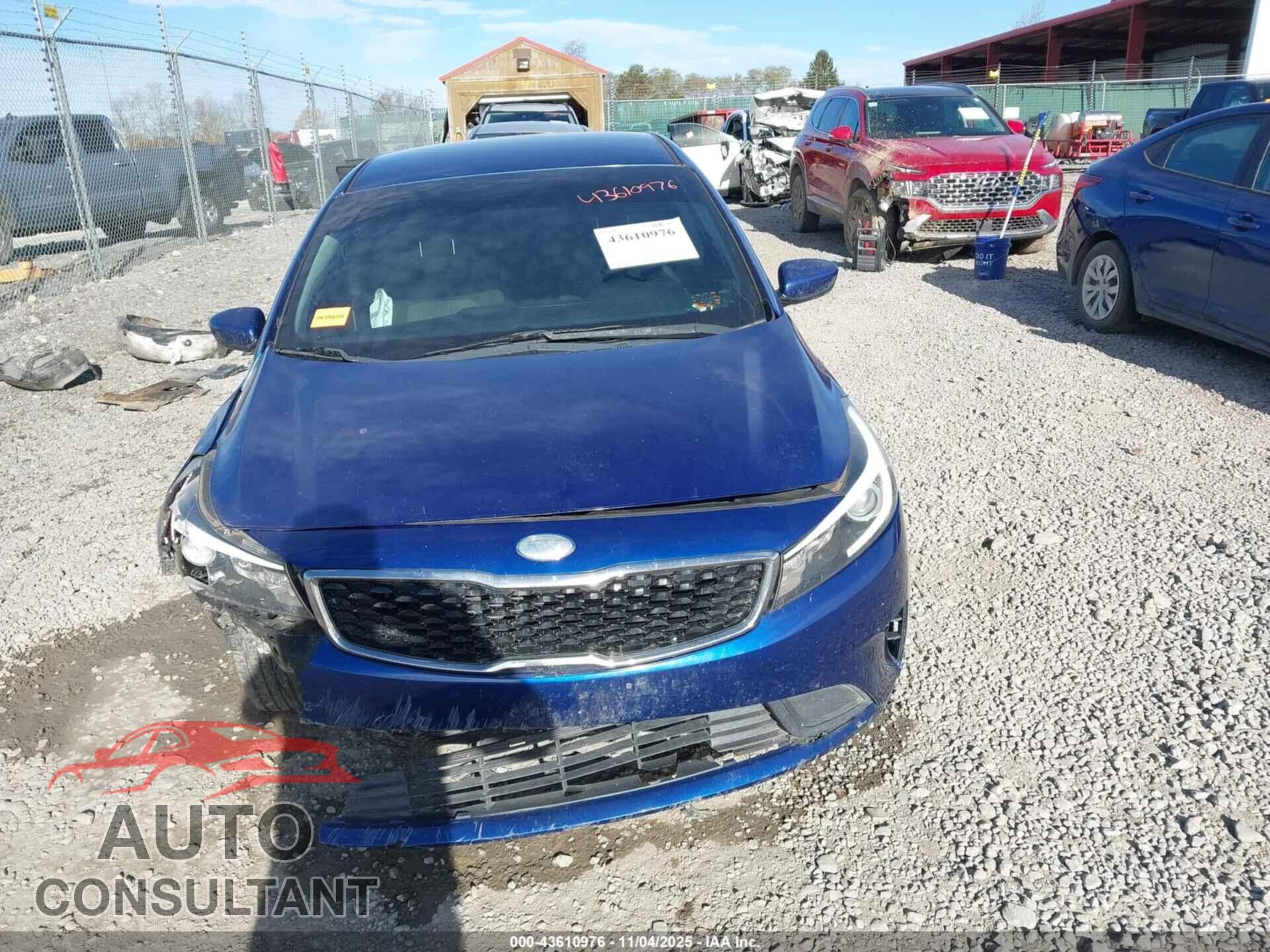 KIA FORTE 2017 - 3KPFK4A78HE017607