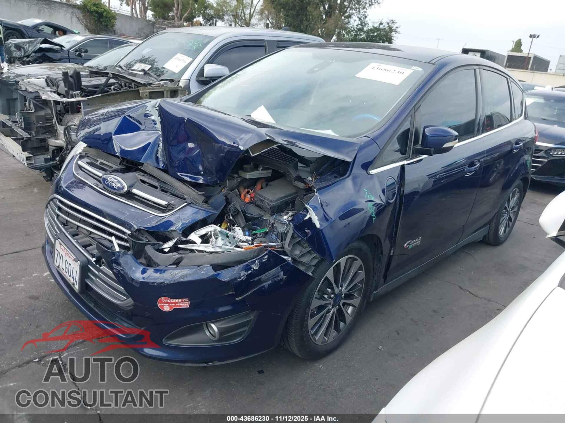 FORD C-MAX ENERGI 2017 - 1FADP5FU0HL102662