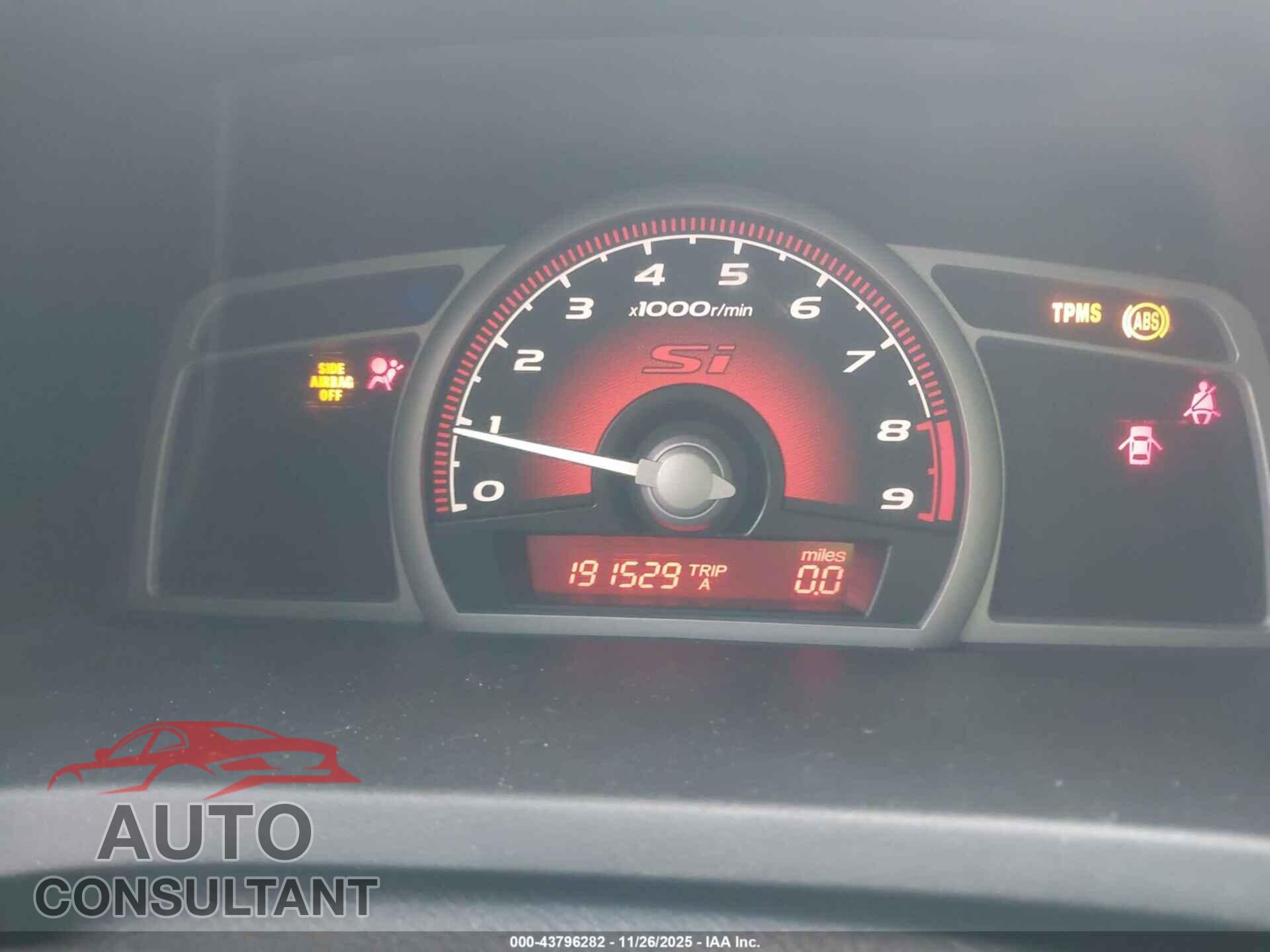 HONDA CIVIC 2011 - 2HGFA1F68BH518351
