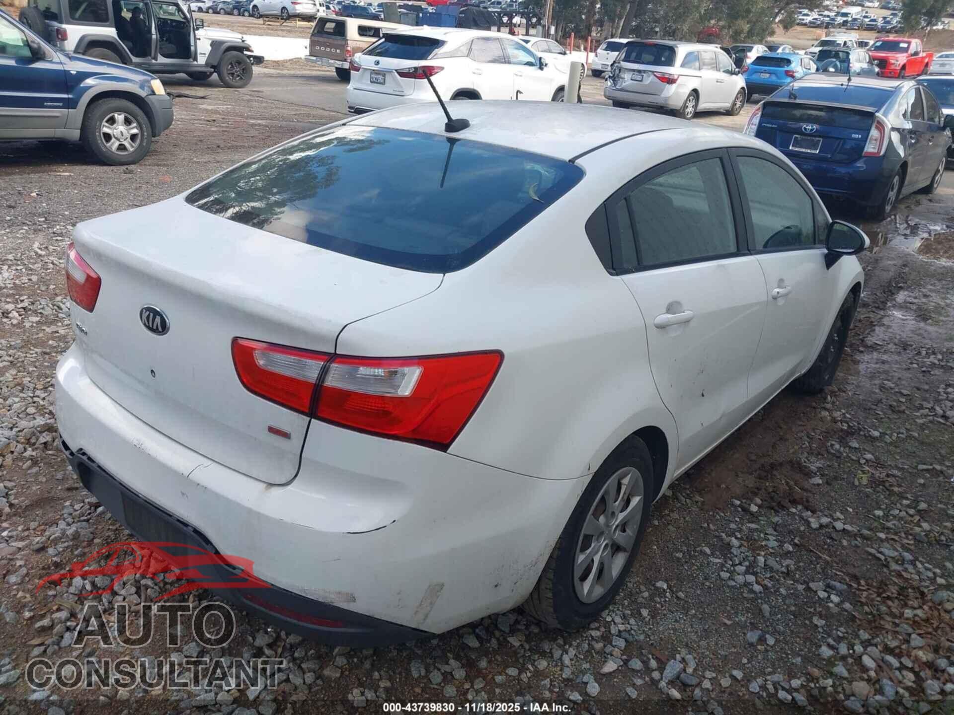 KIA RIO 2014 - KNADM4A36E6377942