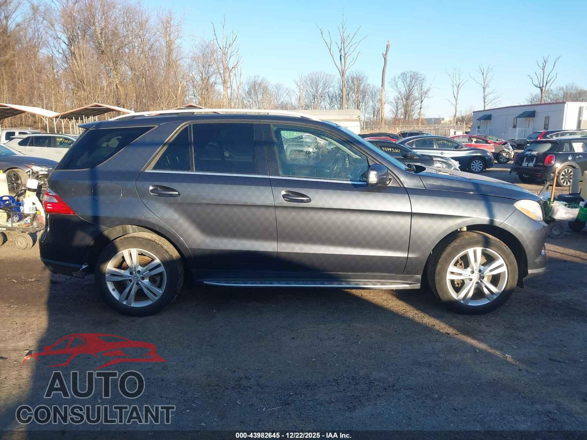 MERCEDES-BENZ ML 350 BLUETEC 2014 - 4JGDA2EB0EA279614