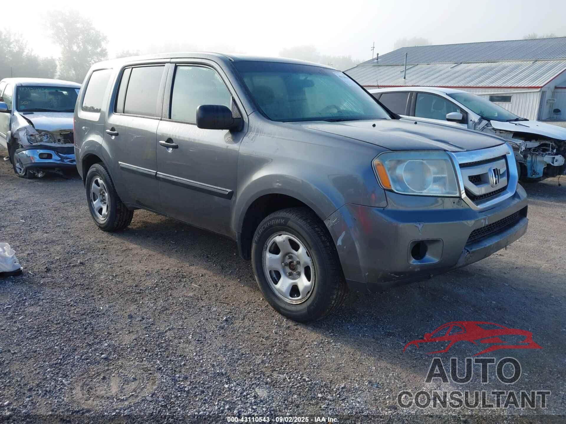 HONDA PILOT 2011 - 5FNYF4H22BB007616