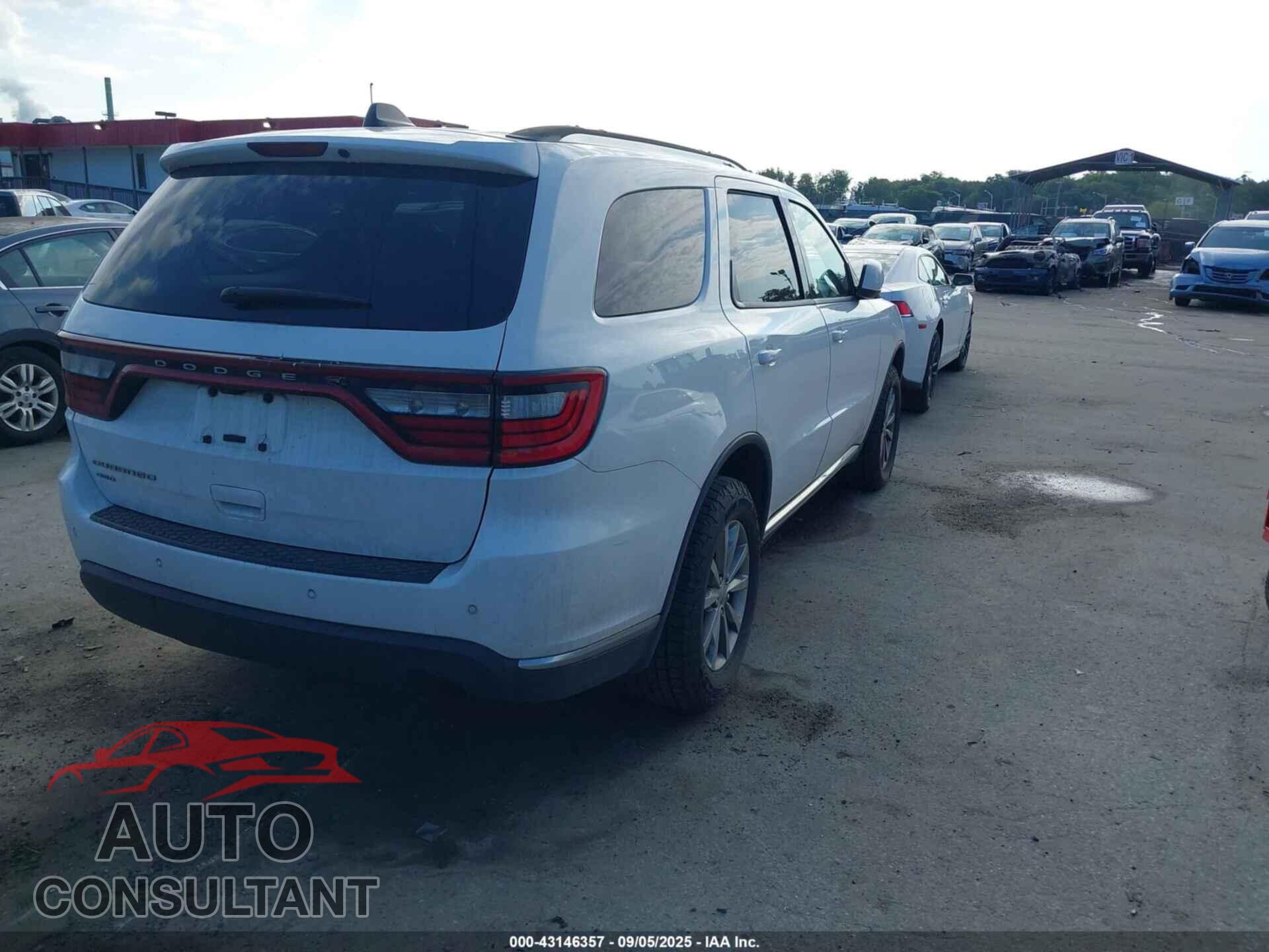 DODGE DURANGO 2017 - 1C4RDJAG7HC814640