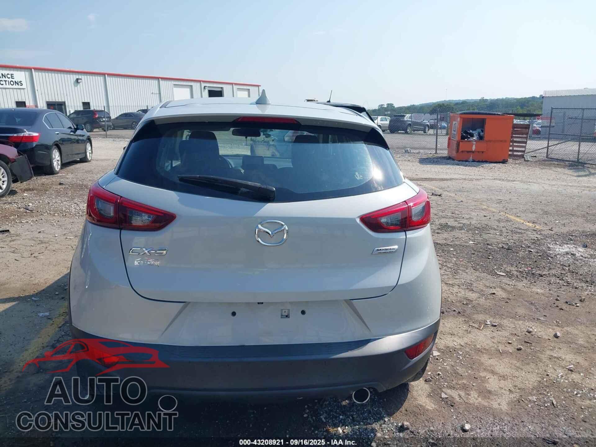 MAZDA CX-3 2019 - JM1DKDB73K1450381