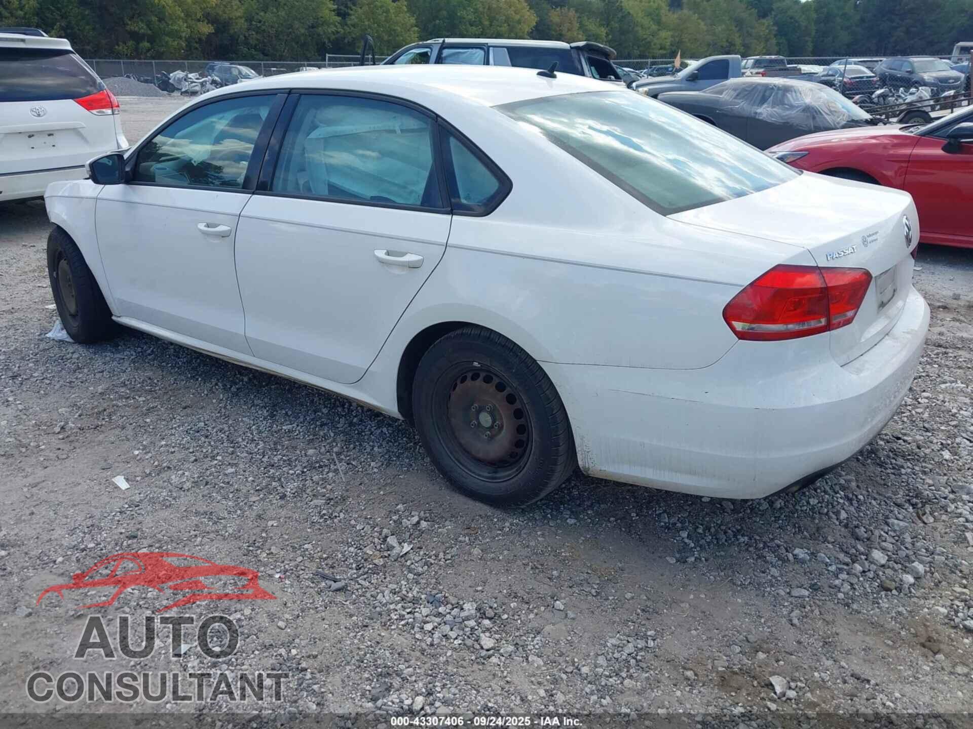 VOLKSWAGEN PASSAT 2014 - 1VWAT7A33EC110184