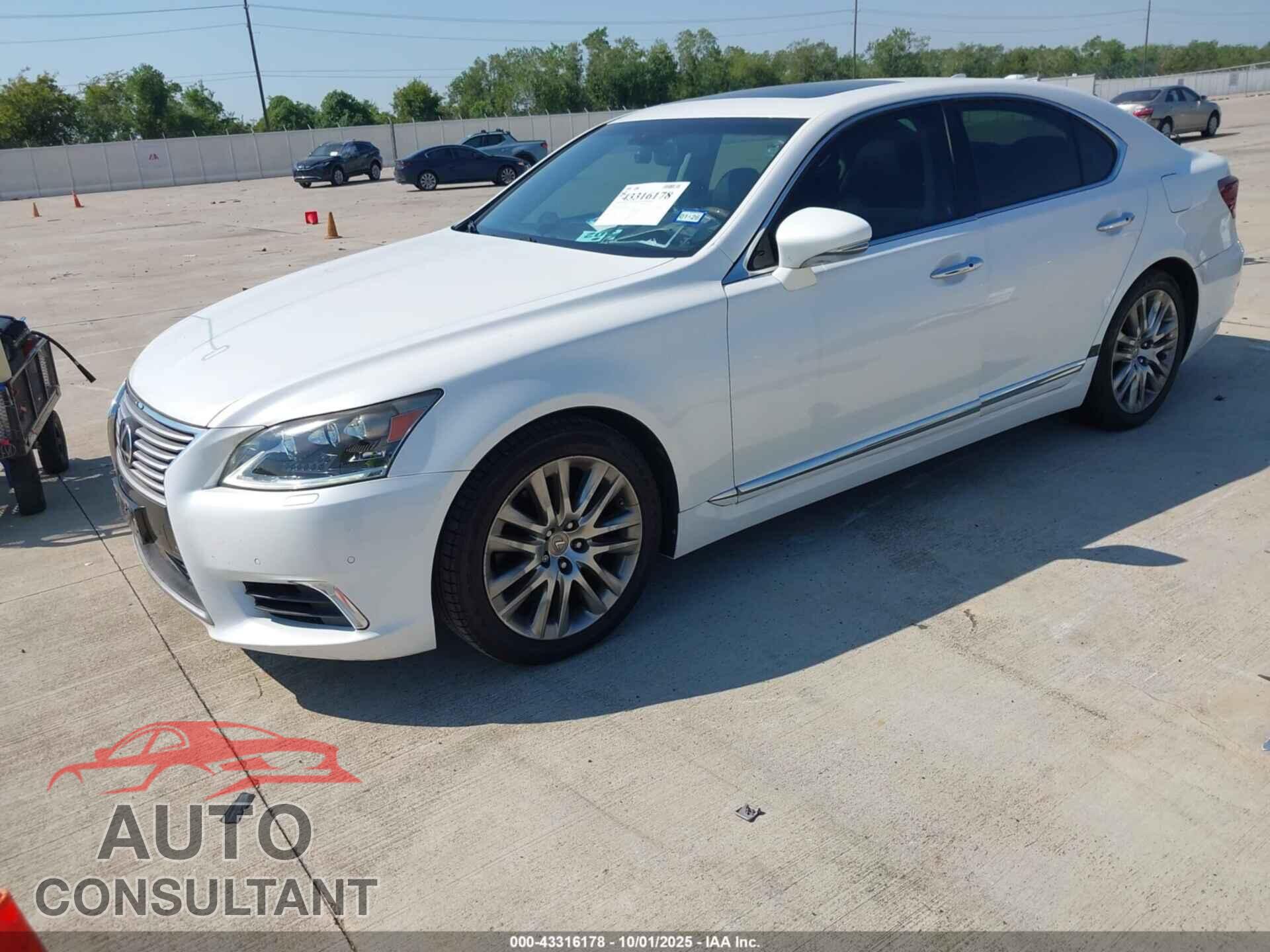 LEXUS LS 460 2015 - JTHBL5EF2F5134433
