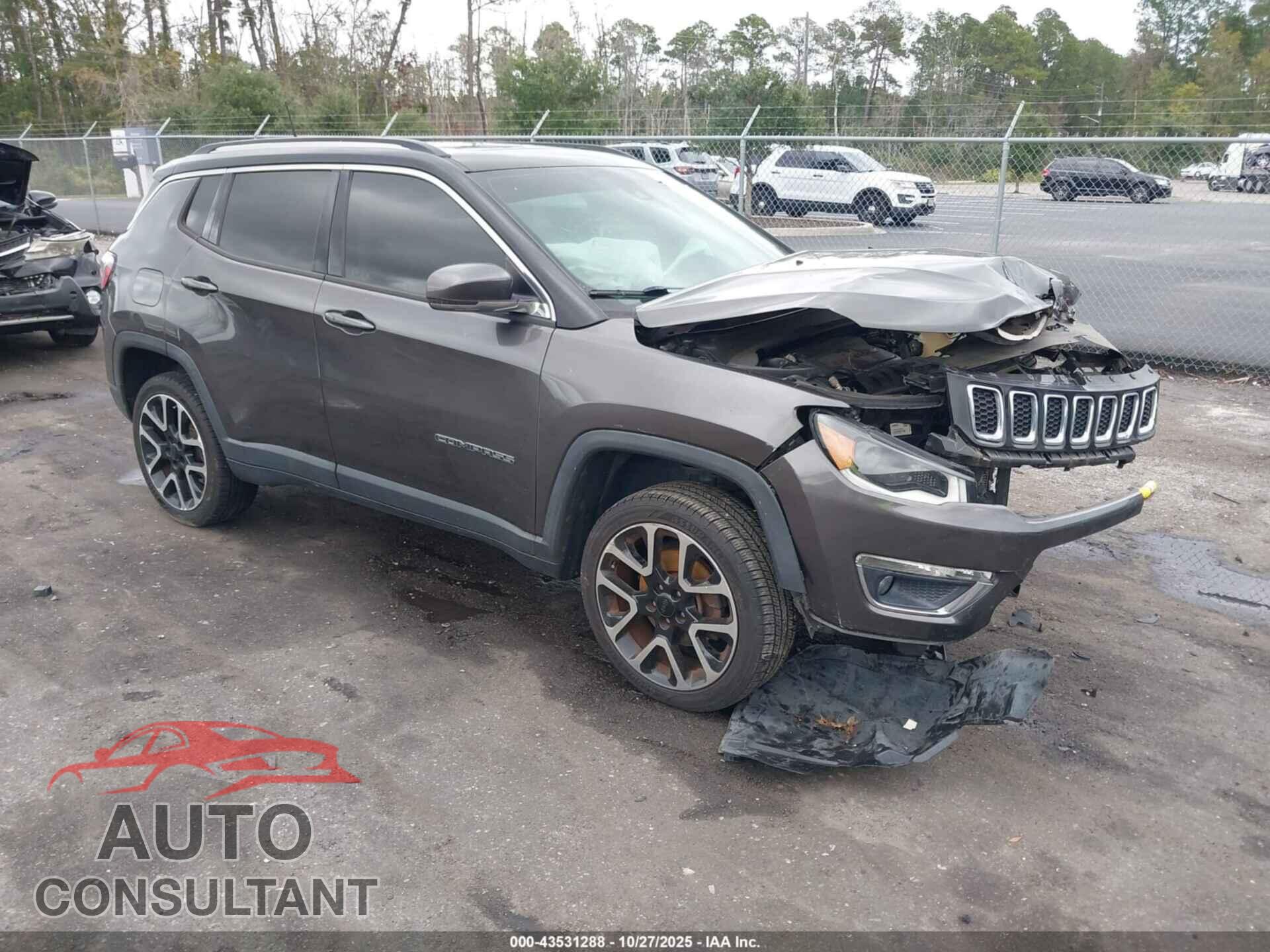 JEEP NEW COMPASS 2017 - 3C4NJDCB9HT688702