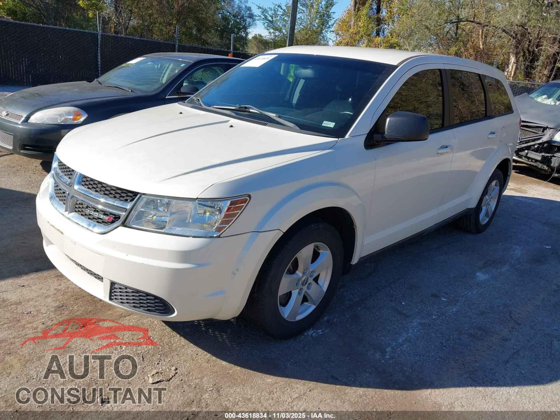 DODGE JOURNEY 2013 - 3C4PDCABXDT537214