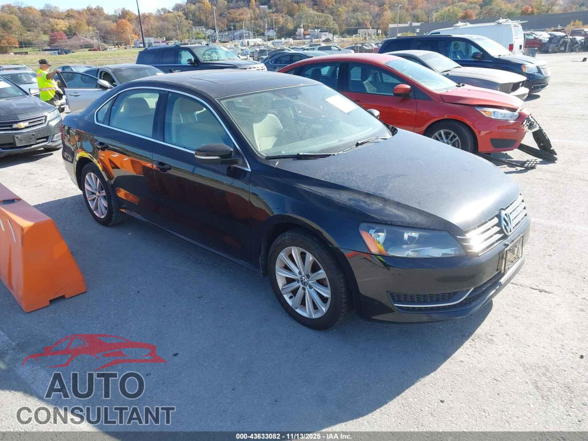 VOLKSWAGEN PASSAT 2012 - 1VWBN7A31CC076922